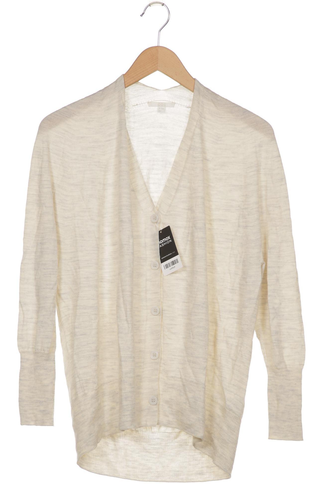 

COS Damen Strickjacke, cremeweiß
