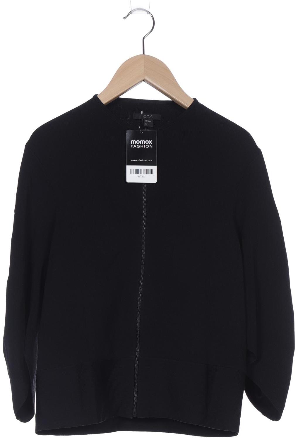 

COS Damen Strickjacke, schwarz, Gr. 34