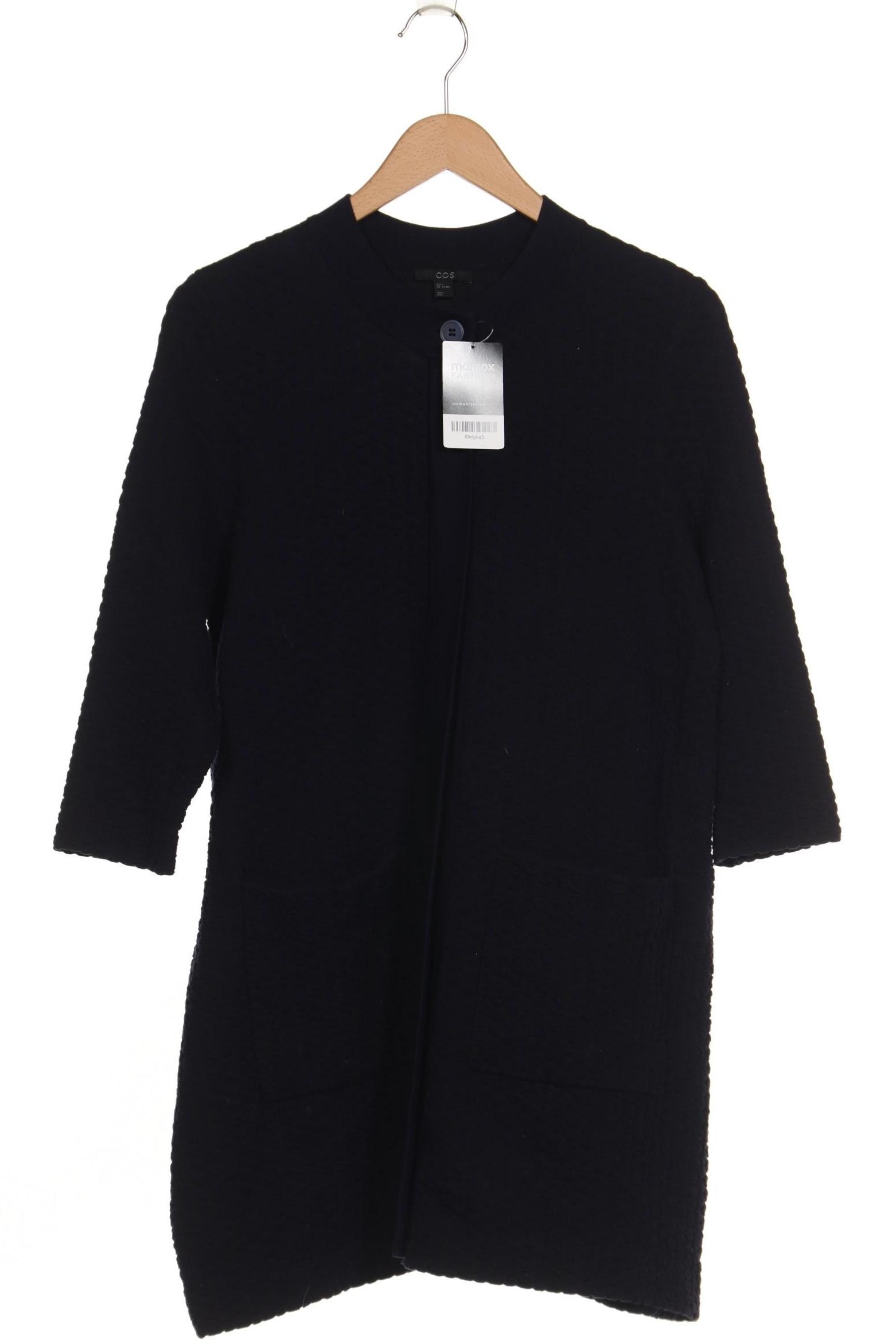 

COS Damen Strickjacke, marineblau, Gr. 36