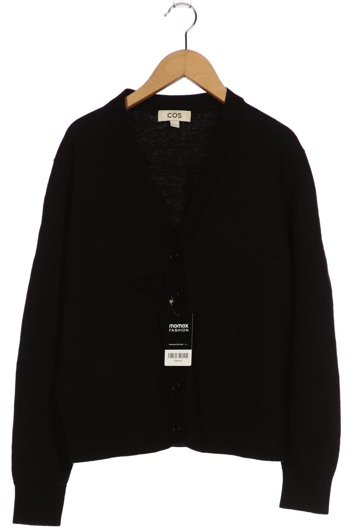 

COS Damen Strickjacke, schwarz, Gr. 36
