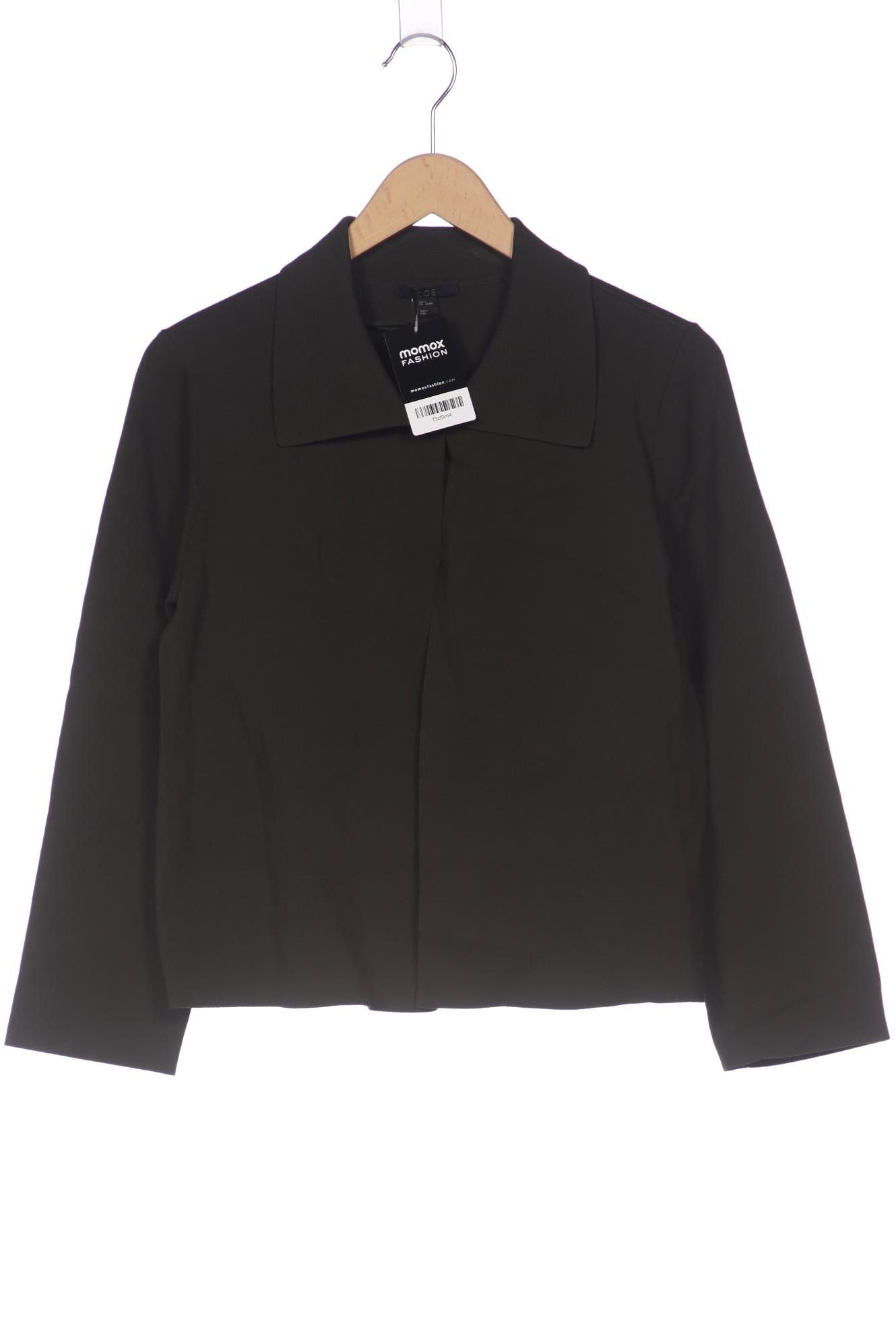 

COS Damen Strickjacke, grün, Gr. 36