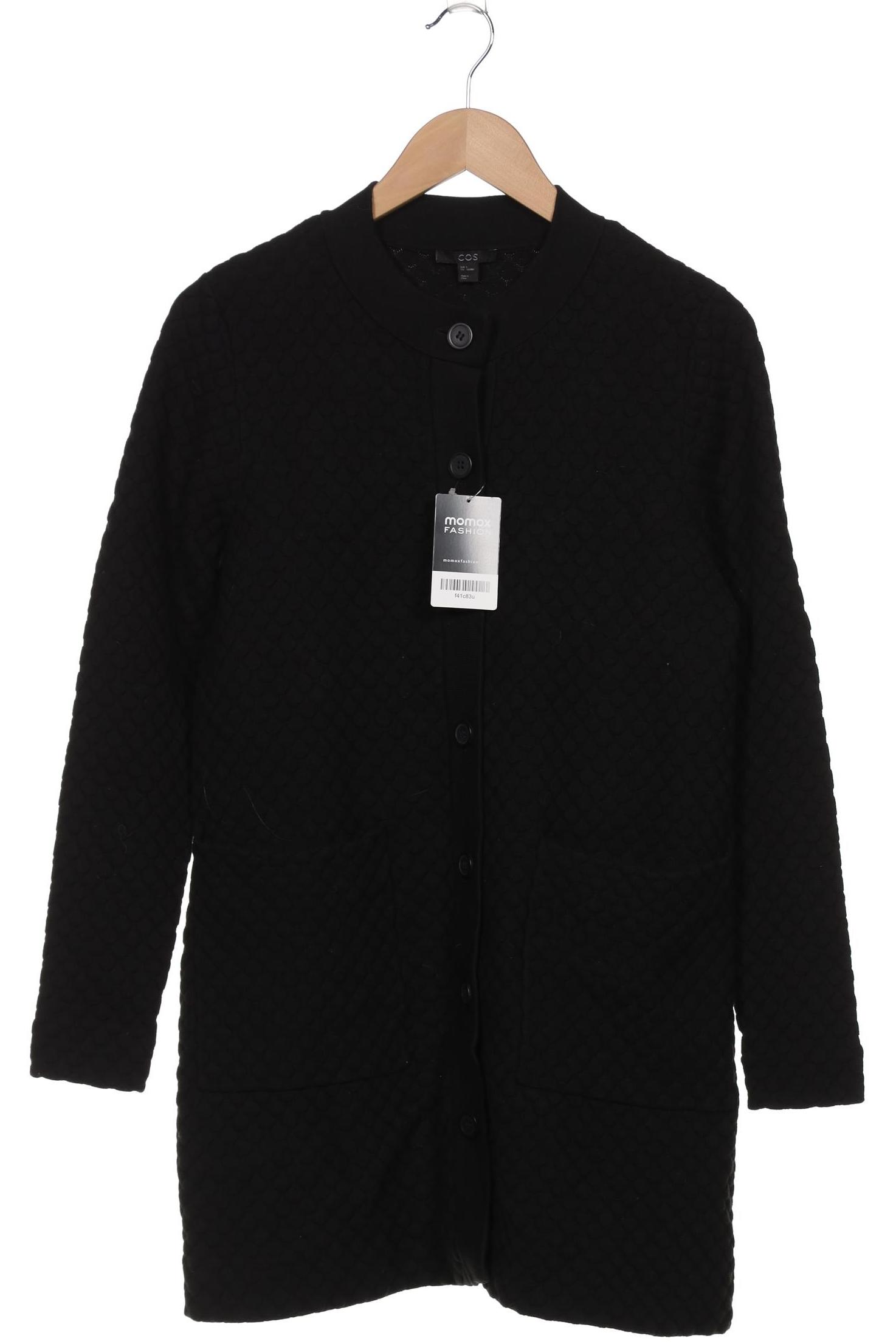 

COS Damen Strickjacke, schwarz, Gr. 36
