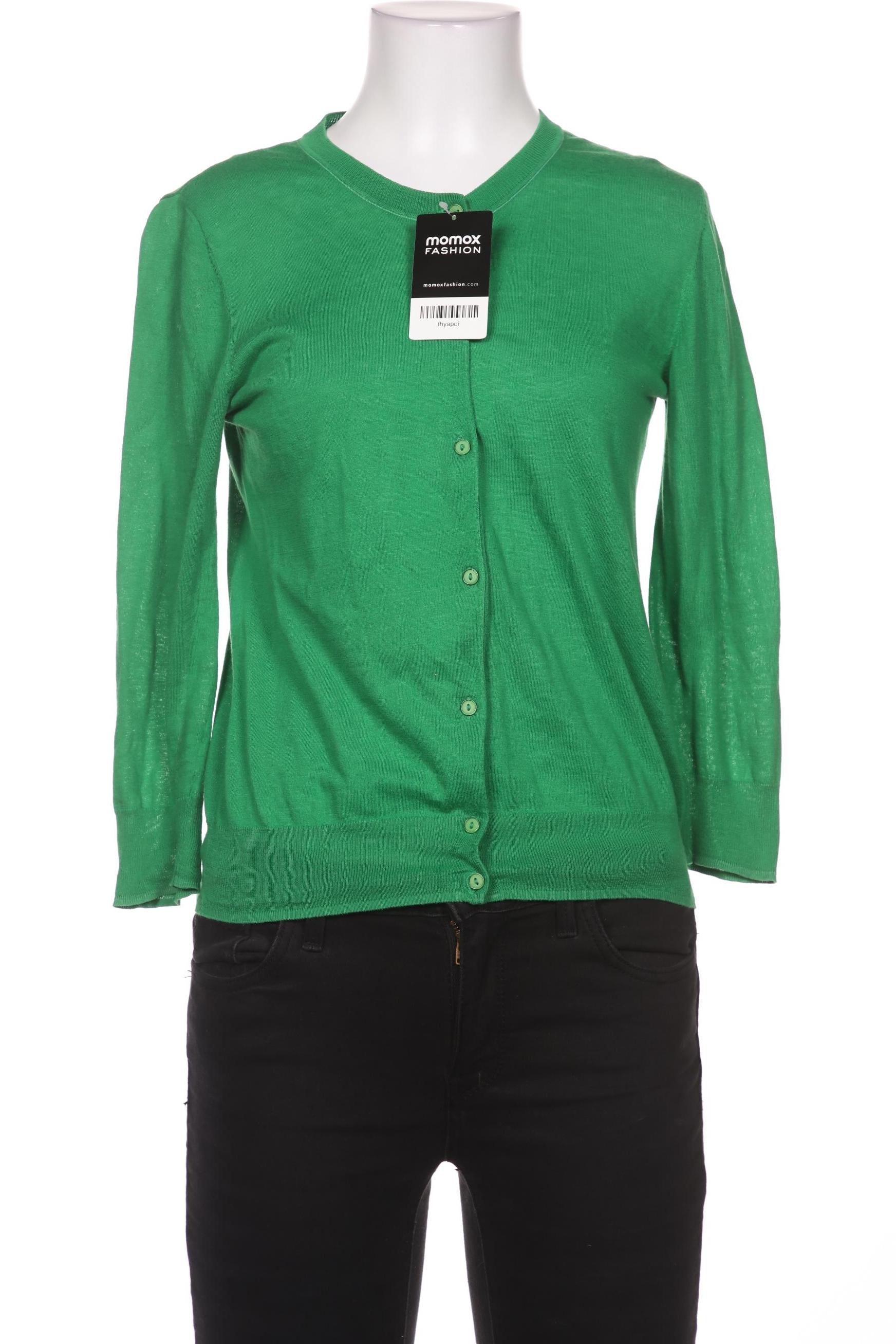 

COS Damen Strickjacke, grün, Gr. 36