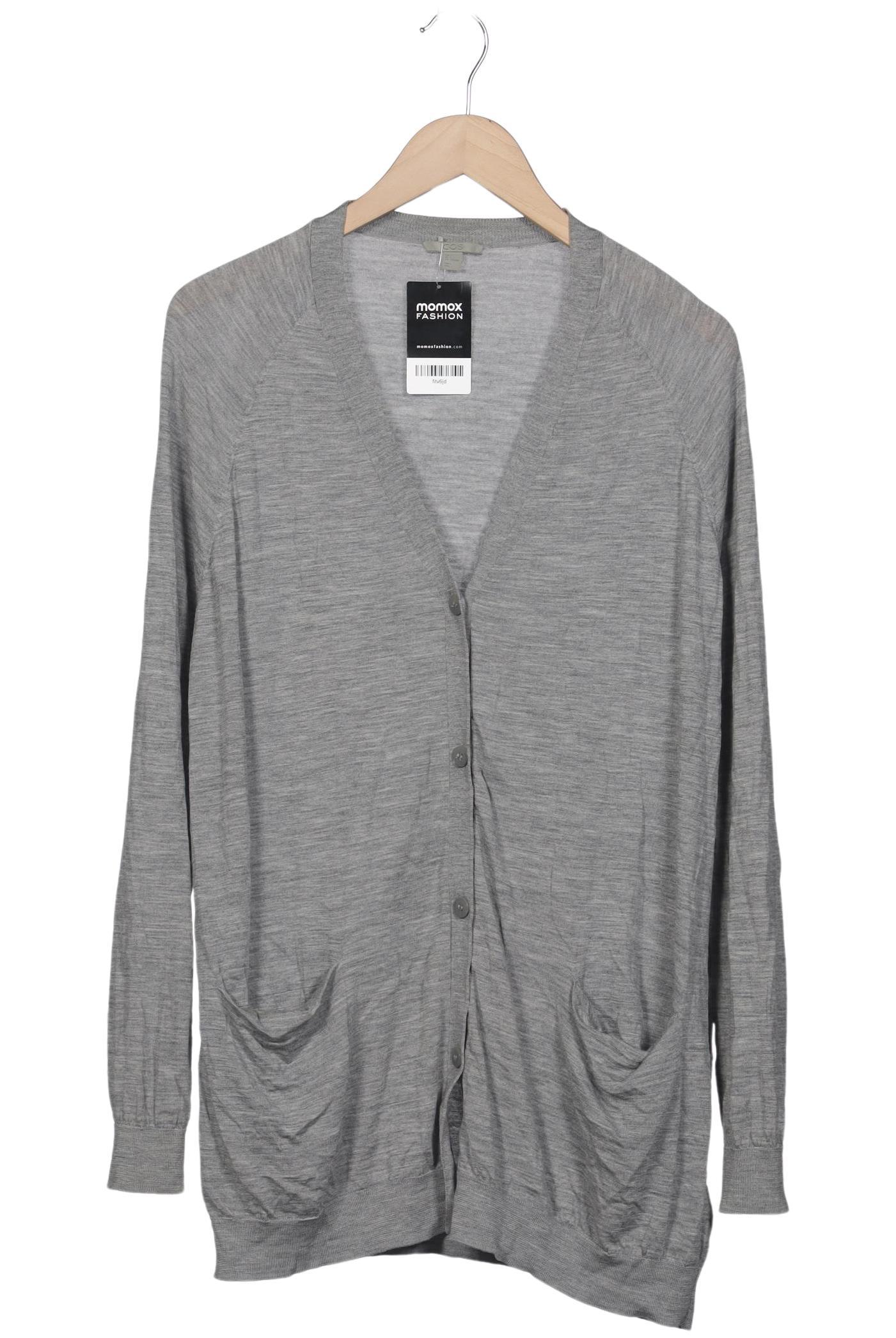 

COS Damen Strickjacke, grau, Gr. 42