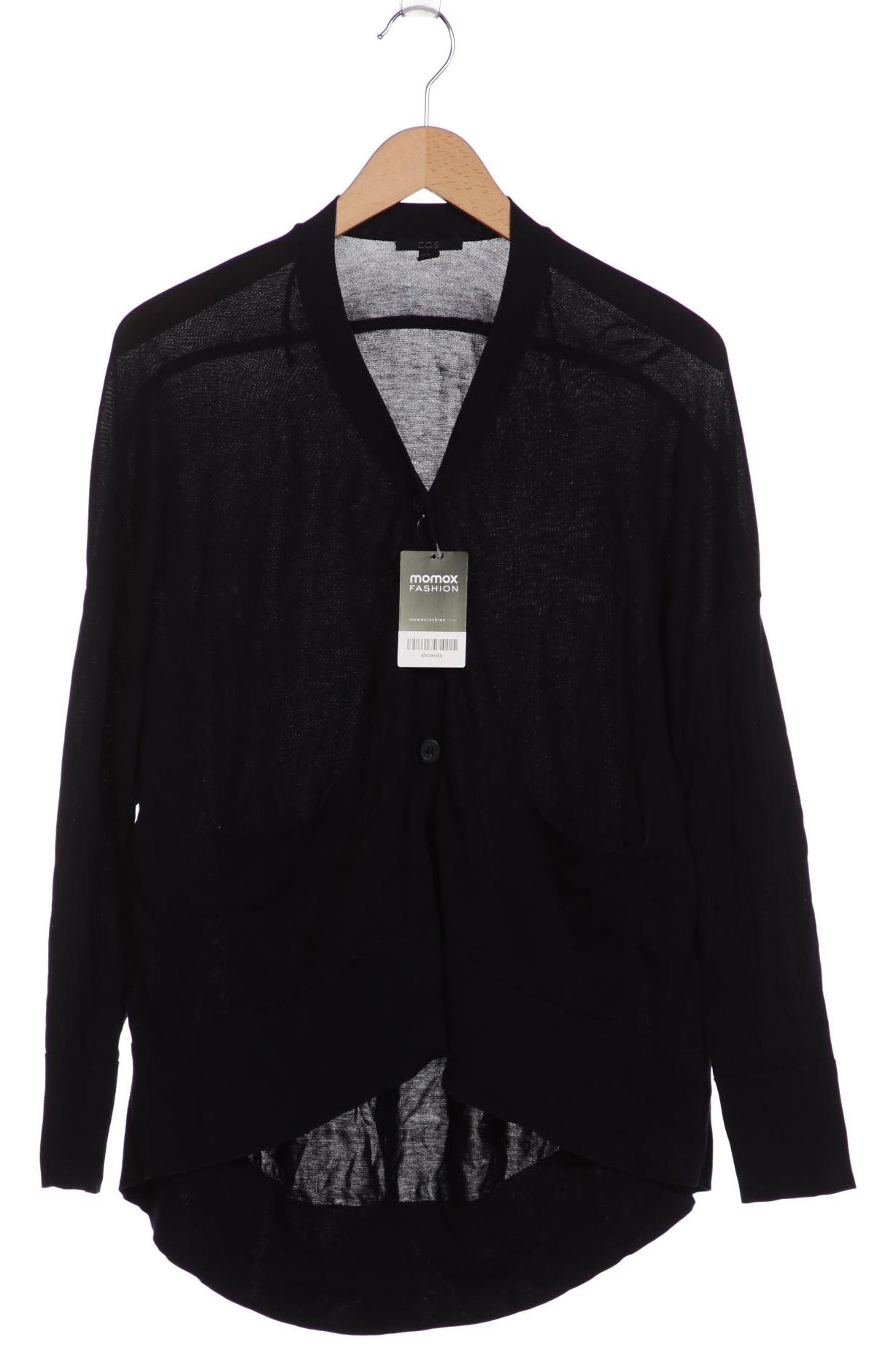 

COS Damen Strickjacke, marineblau, Gr. 34