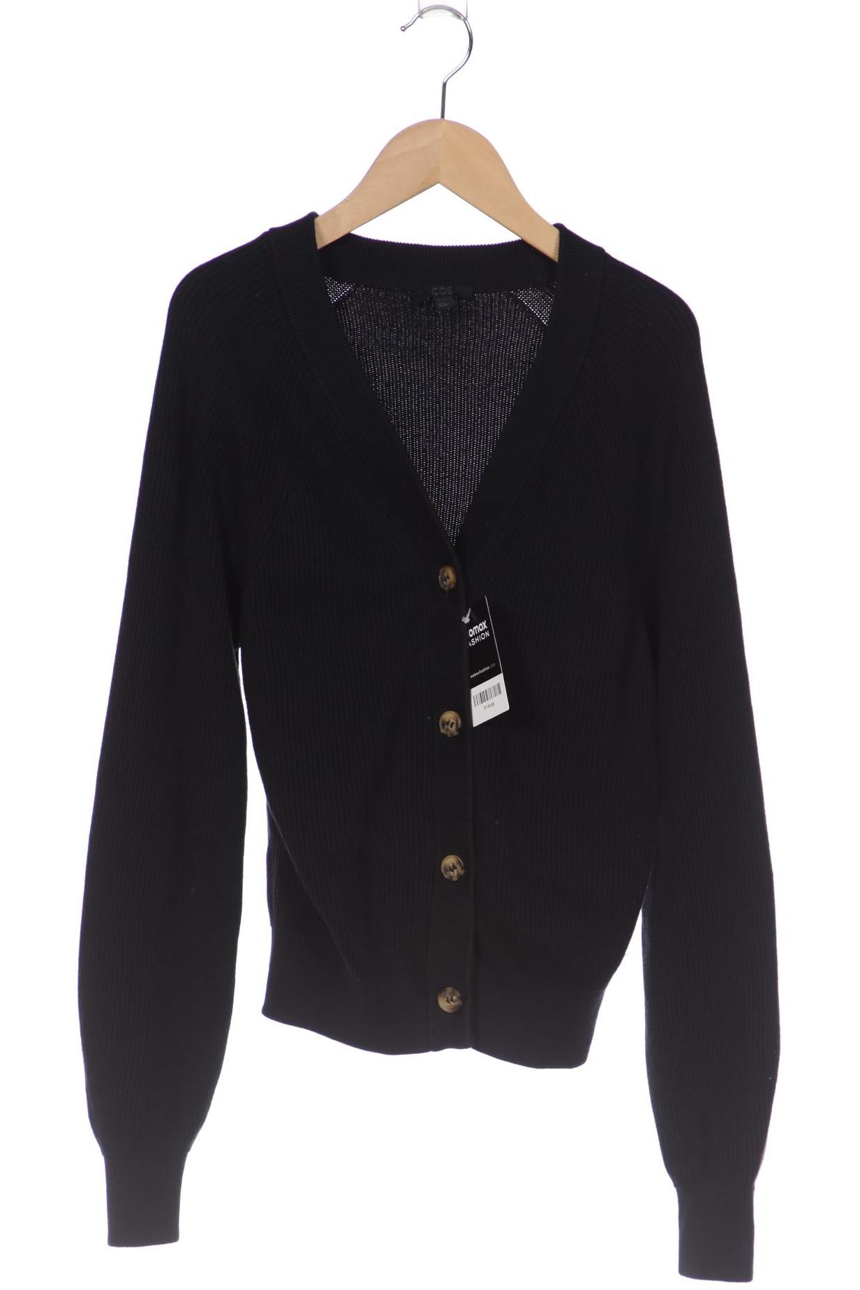 

COS Damen Strickjacke, schwarz