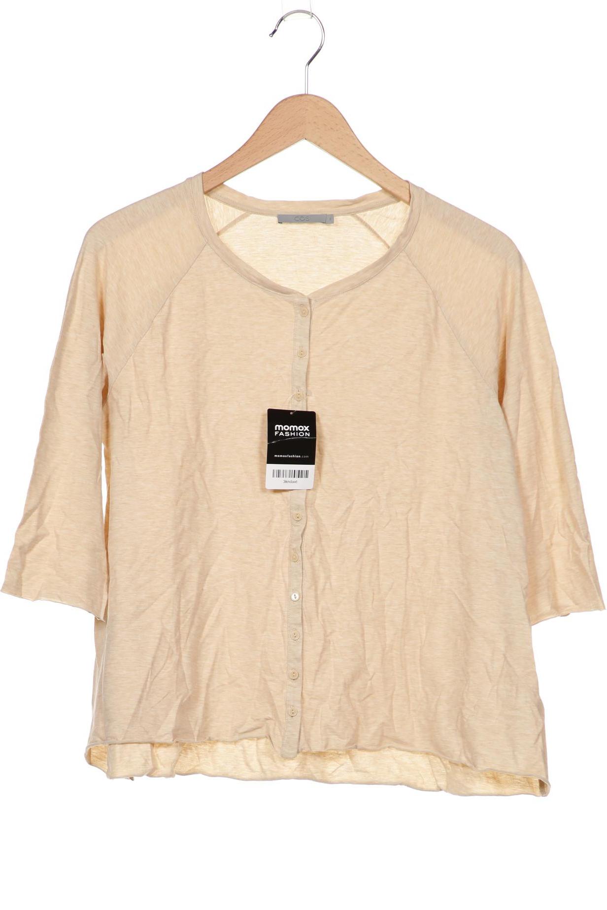 

COS Damen Strickjacke, beige, Gr. 38