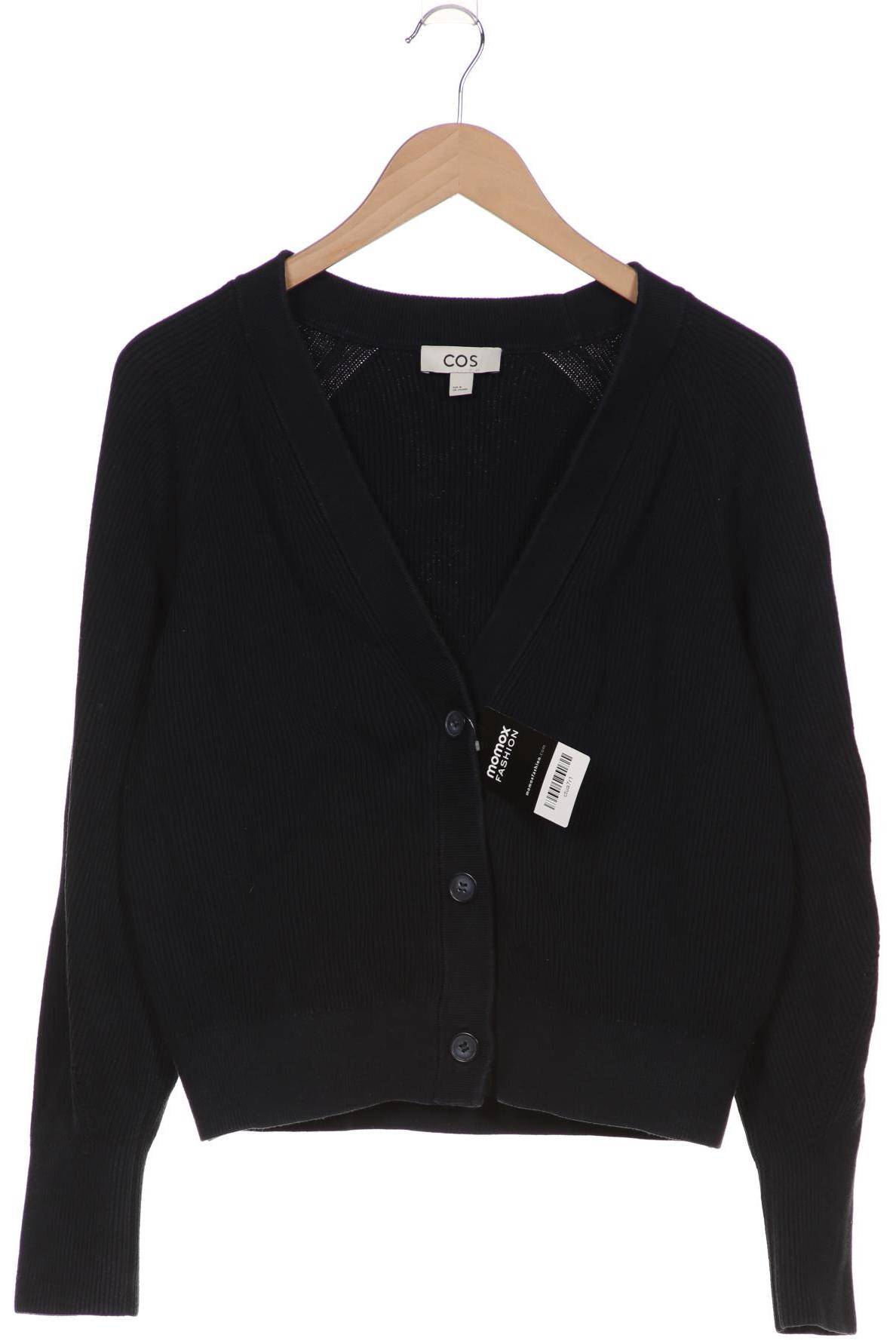 

COS Damen Strickjacke, marineblau, Gr. 38