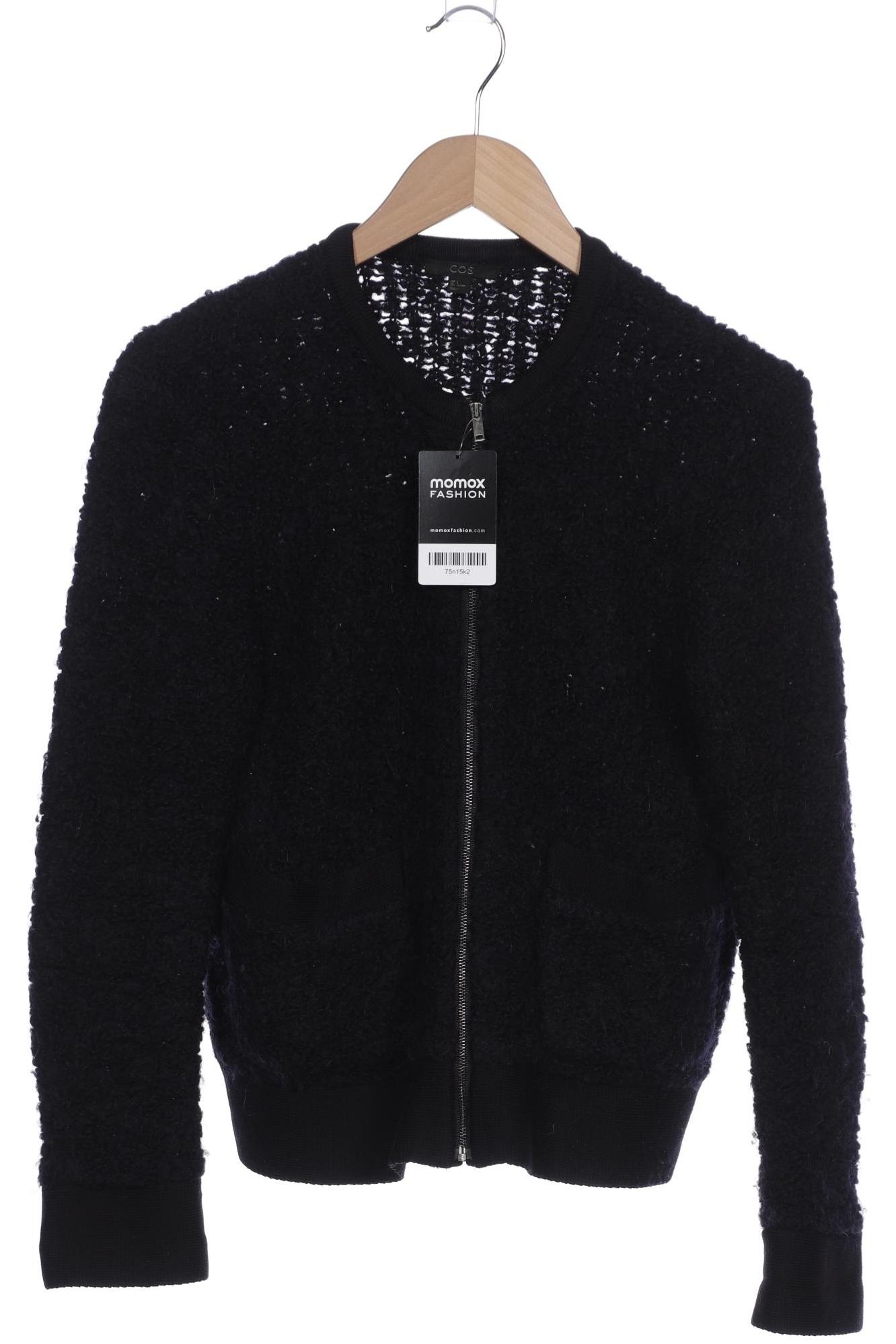 

COS Damen Strickjacke, marineblau, Gr. 36