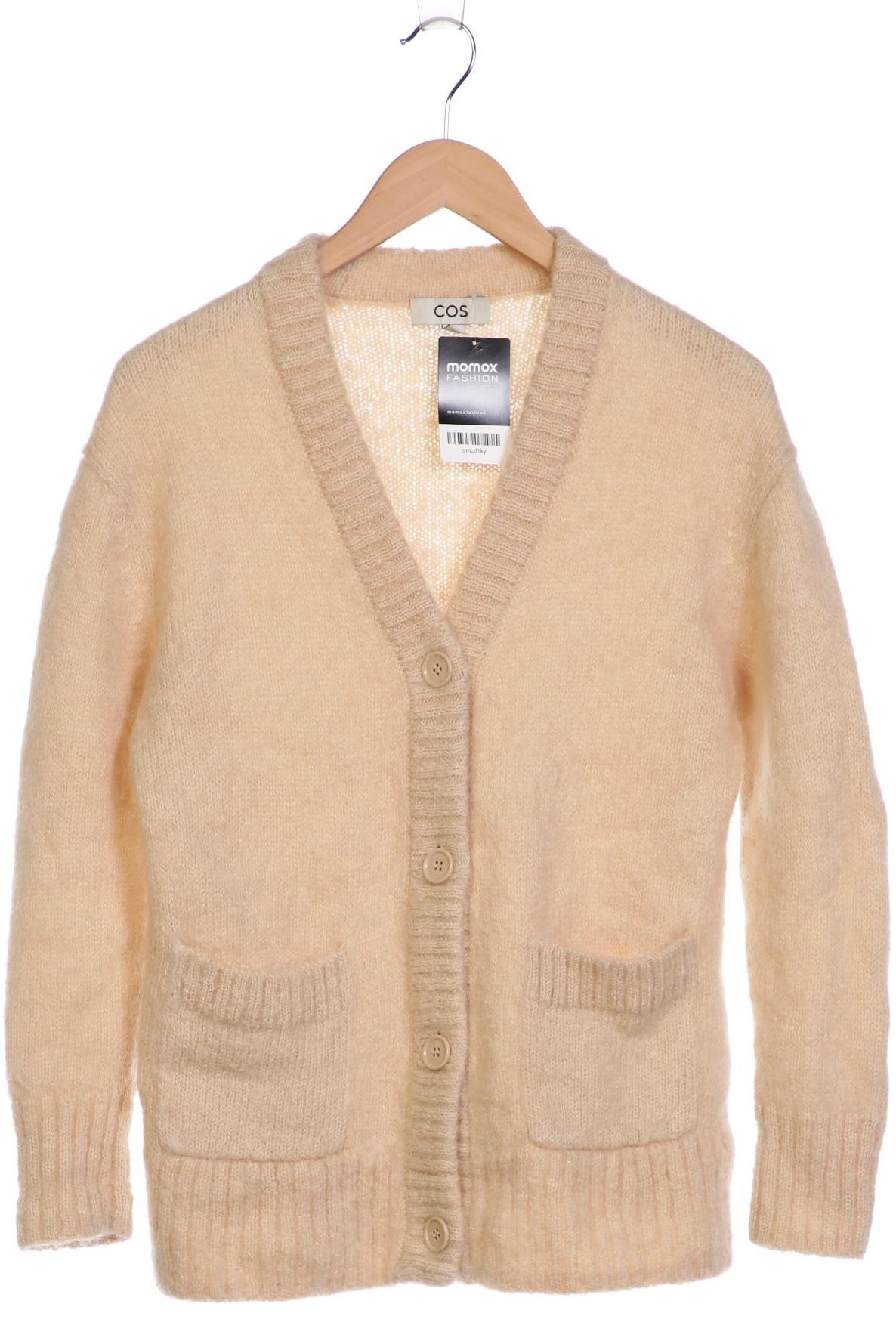 

COS Damen Strickjacke, beige, Gr. 34