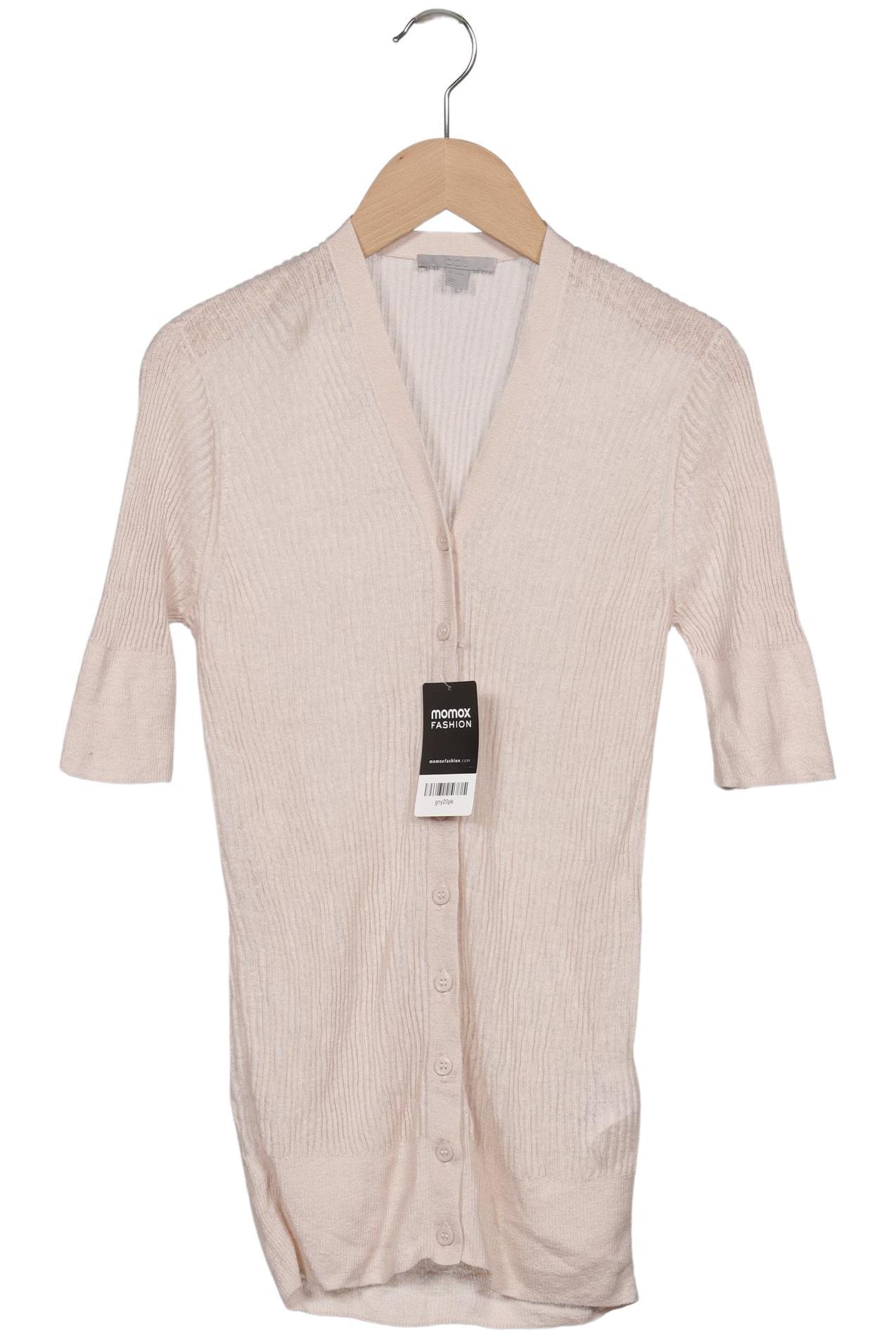 

COS Damen Strickjacke, beige, Gr. 38