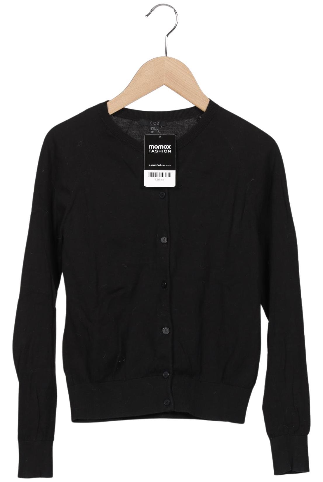 

COS Damen Strickjacke, schwarz, Gr. 34