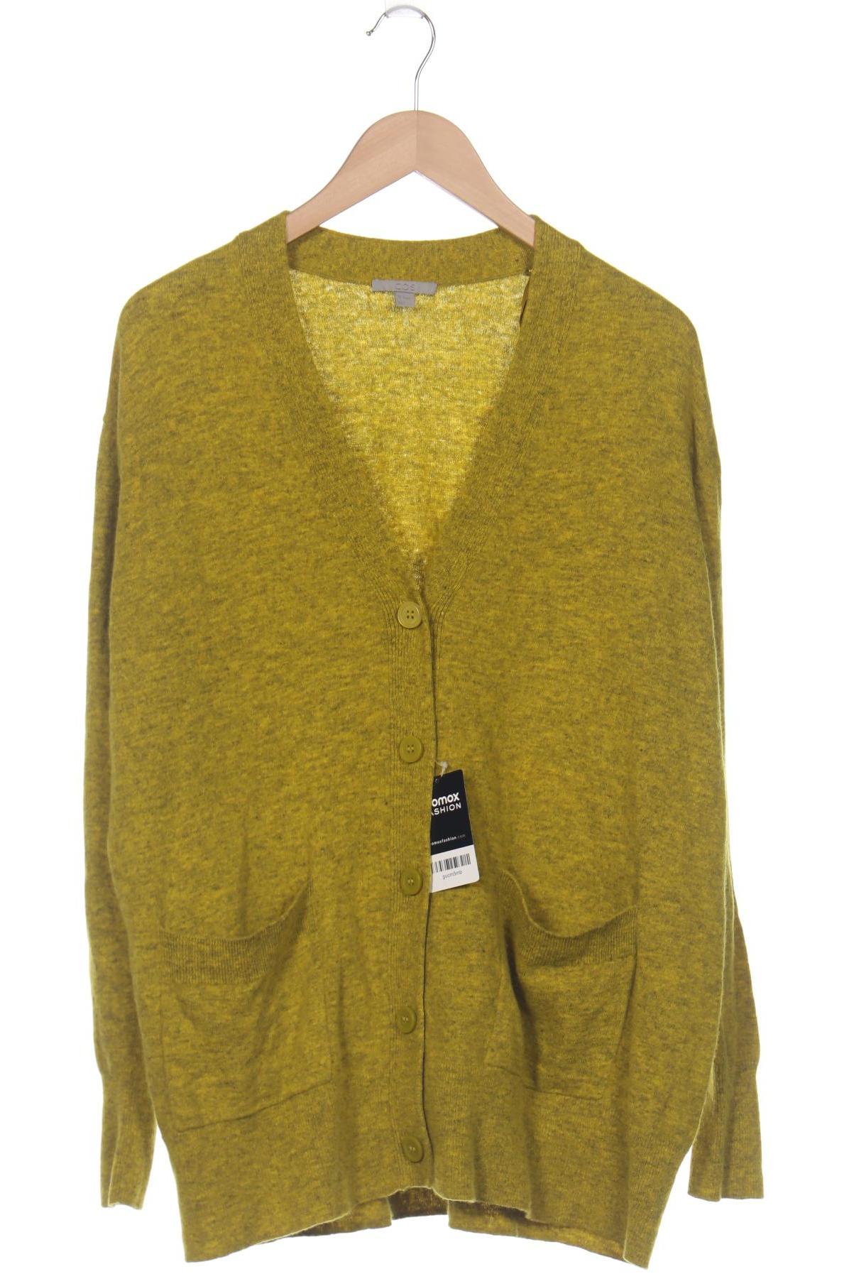 

COS Damen Strickjacke, grün, Gr. 36