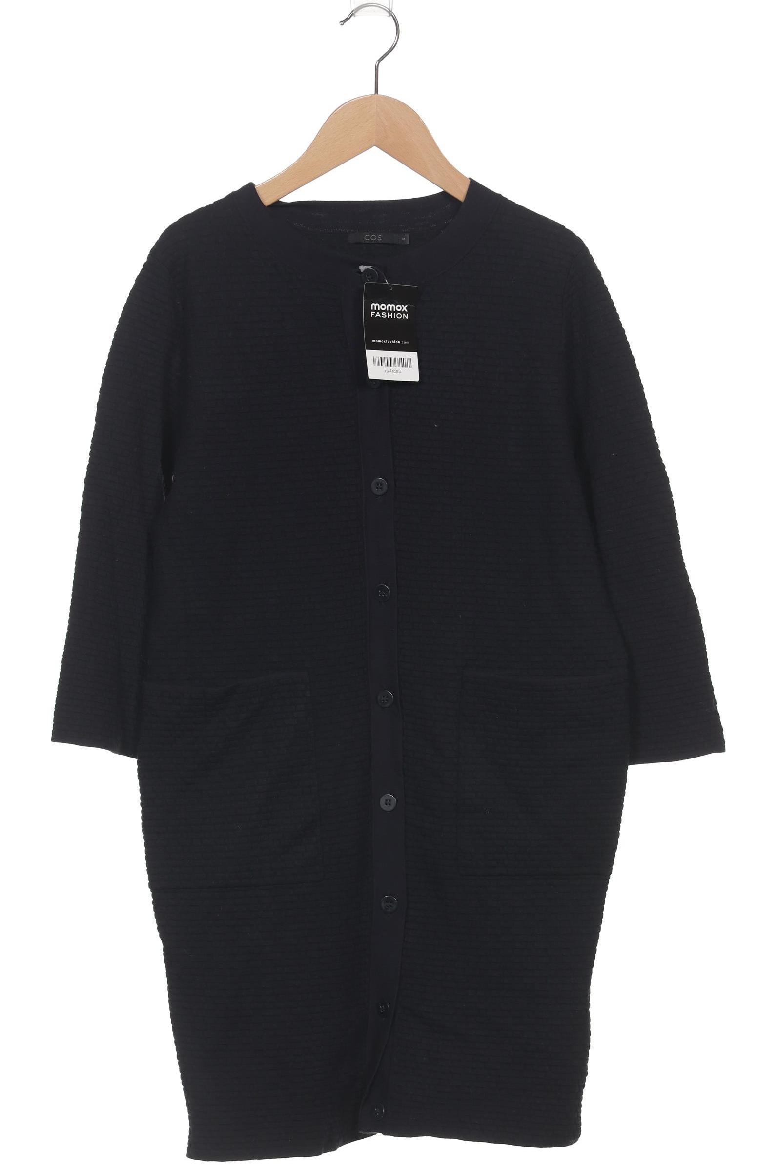 

COS Damen Strickjacke, marineblau, Gr. 36