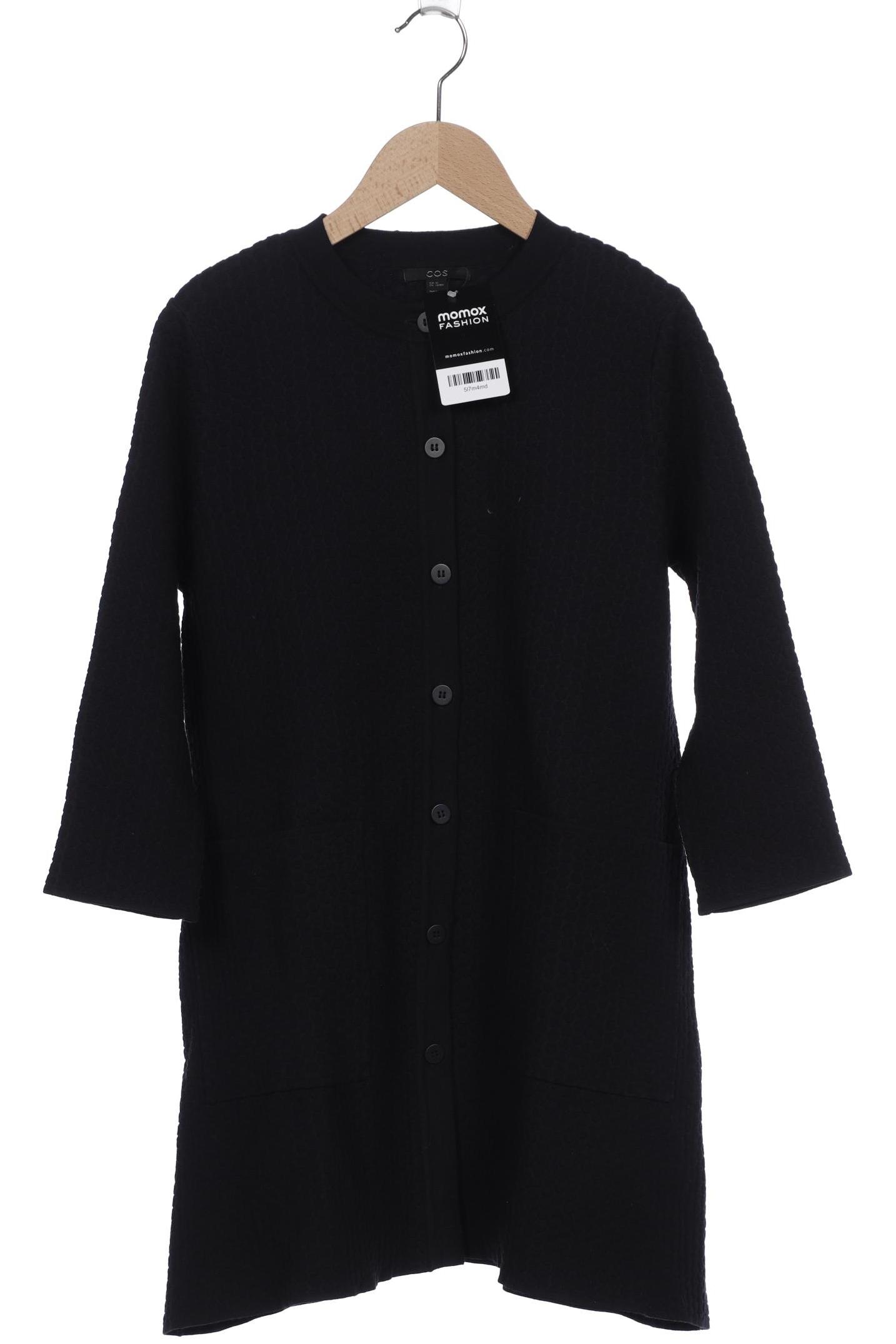 

COS Damen Strickjacke, marineblau, Gr. 34