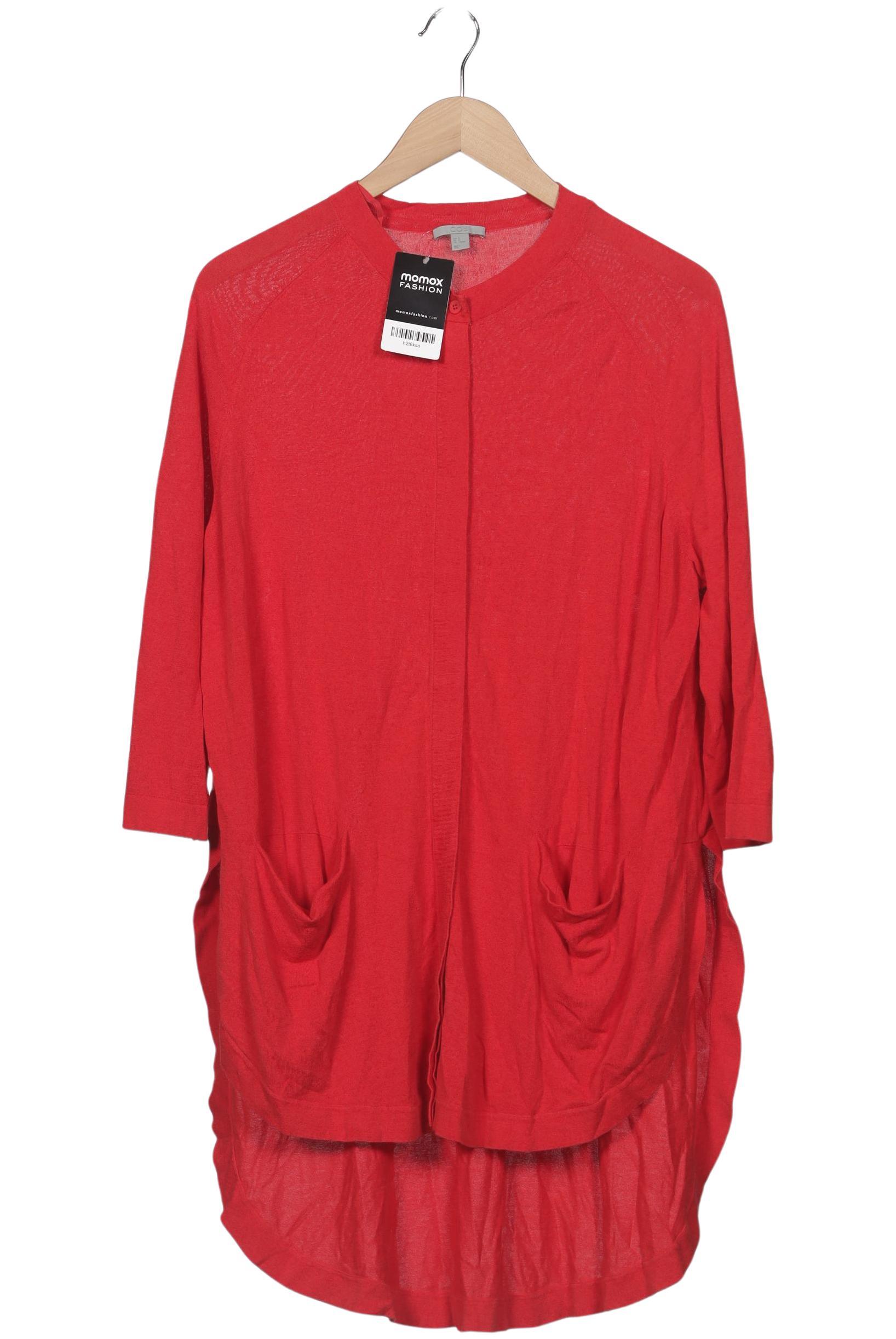 

COS Damen Strickjacke, rot, Gr. 38