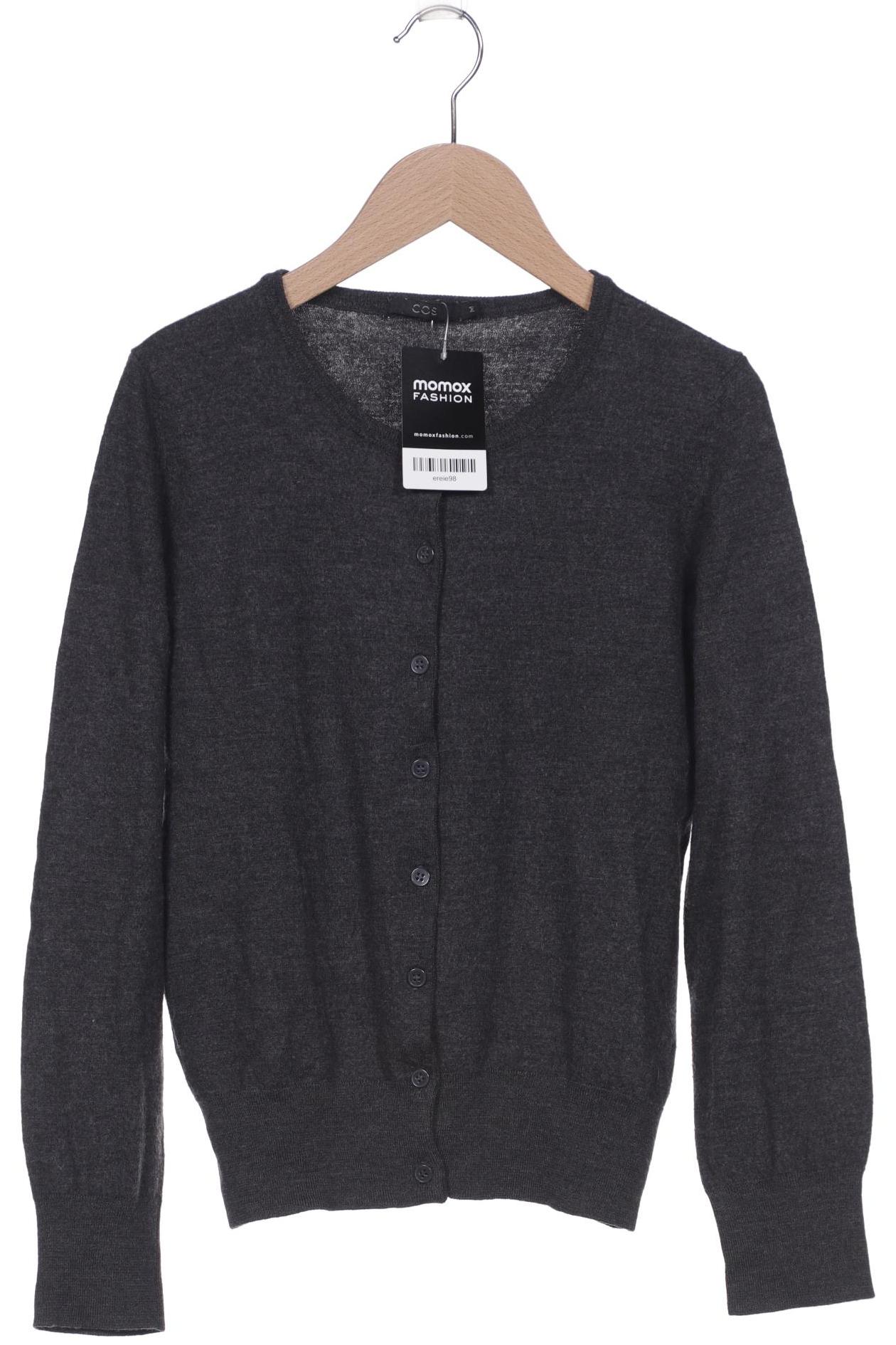 

COS Damen Strickjacke, grau, Gr. 38