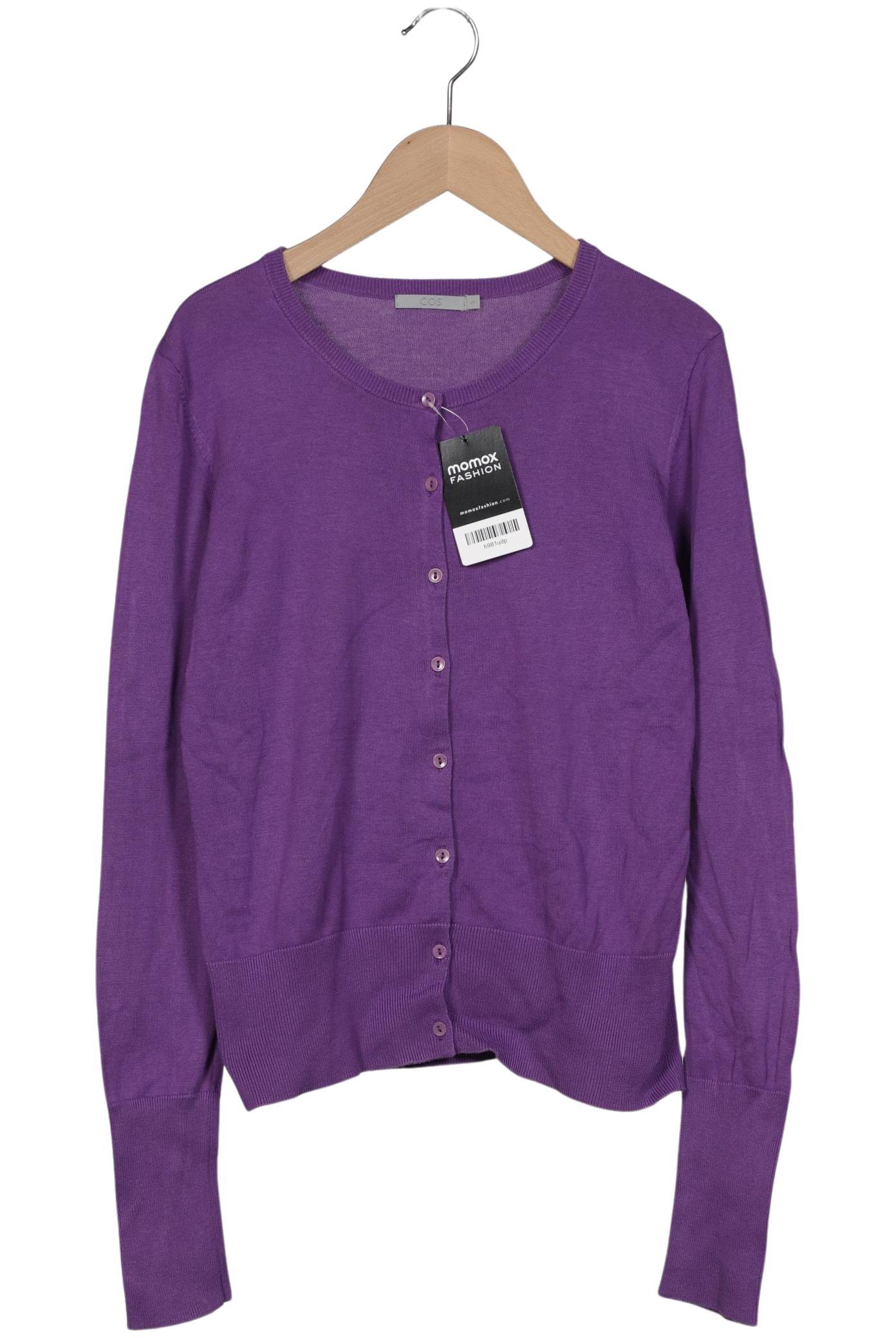 

COS Damen Strickjacke, flieder, Gr. 36