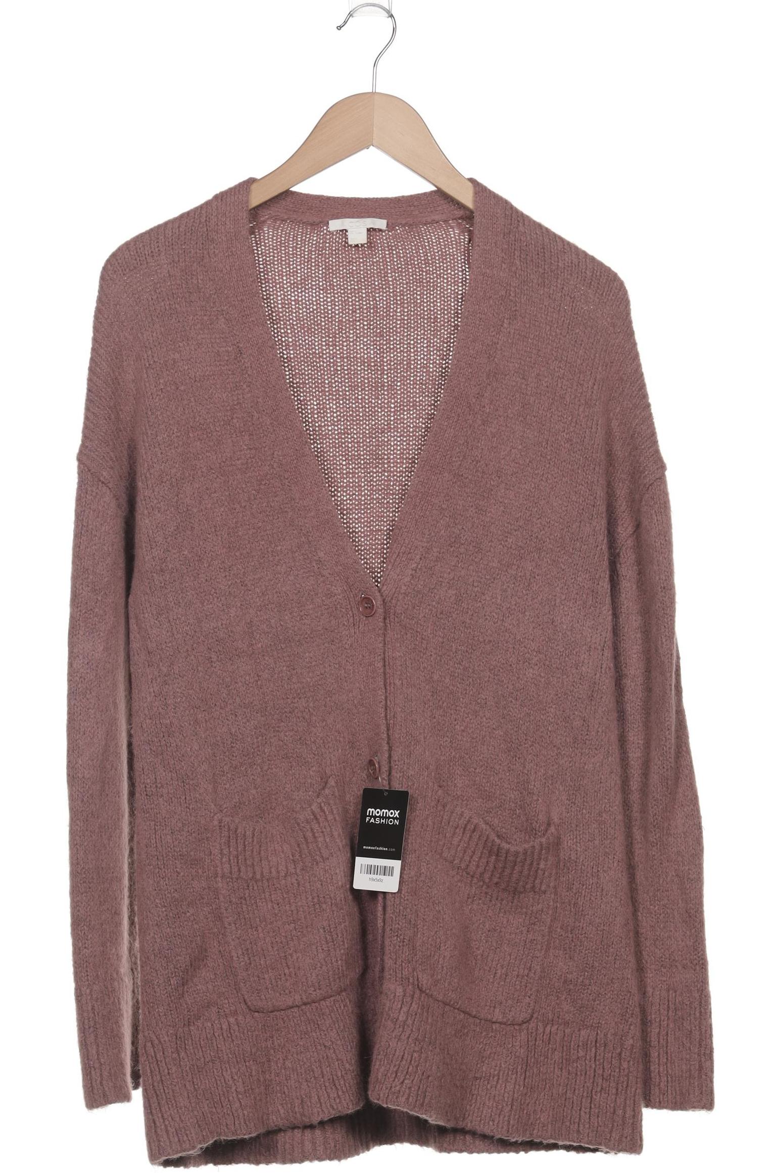 

COS Damen Strickjacke, bordeaux, Gr. 36