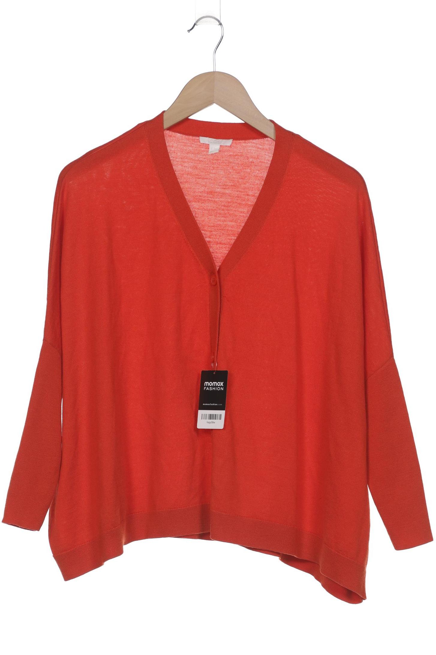 

COS Damen Strickjacke, orange, Gr. 34