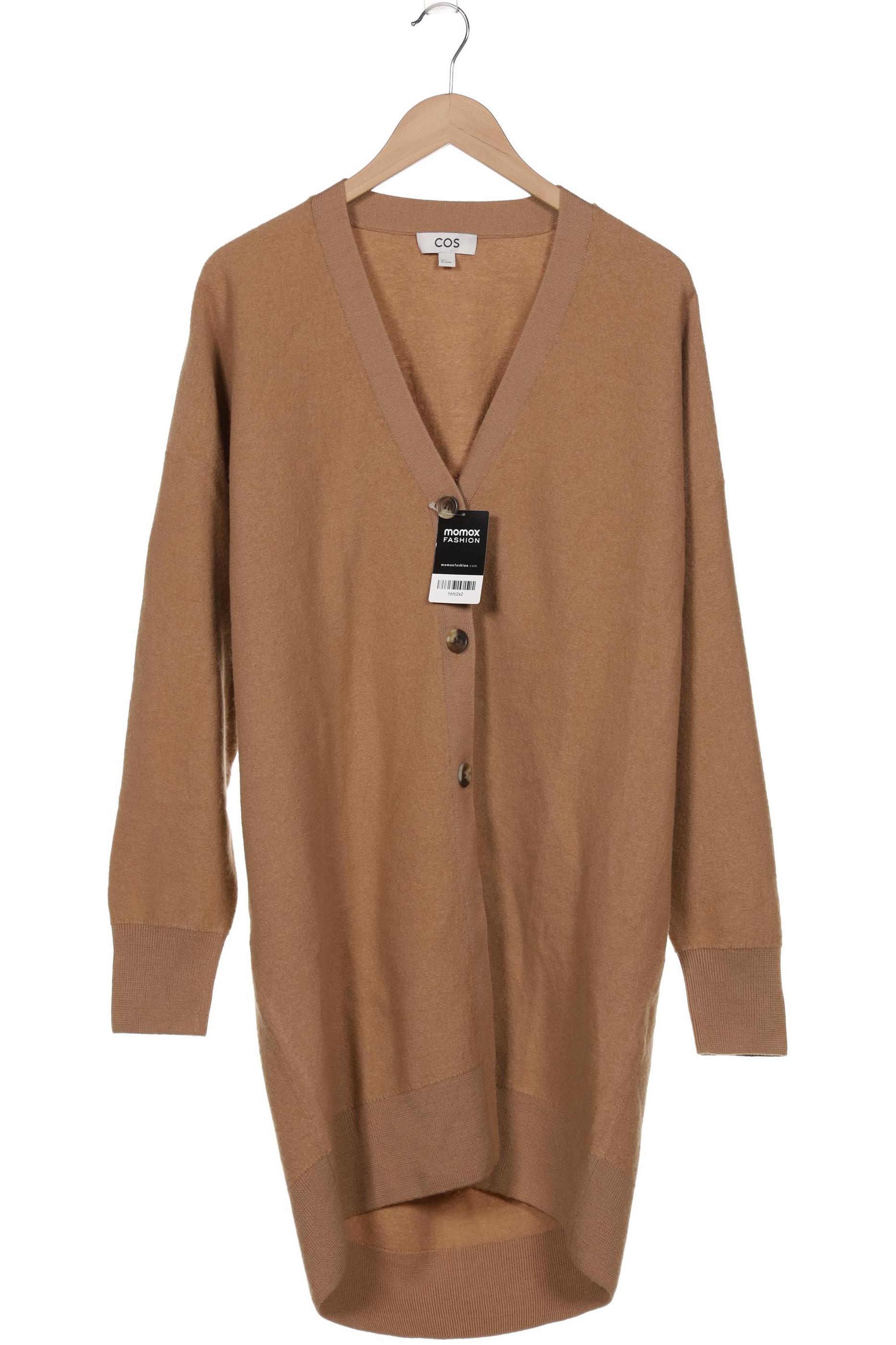 

COS Damen Strickjacke, beige, Gr. 36