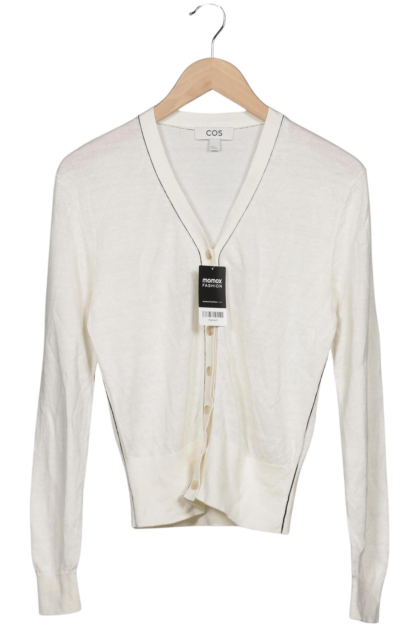 

COS Damen Strickjacke, cremeweiß, Gr. 34