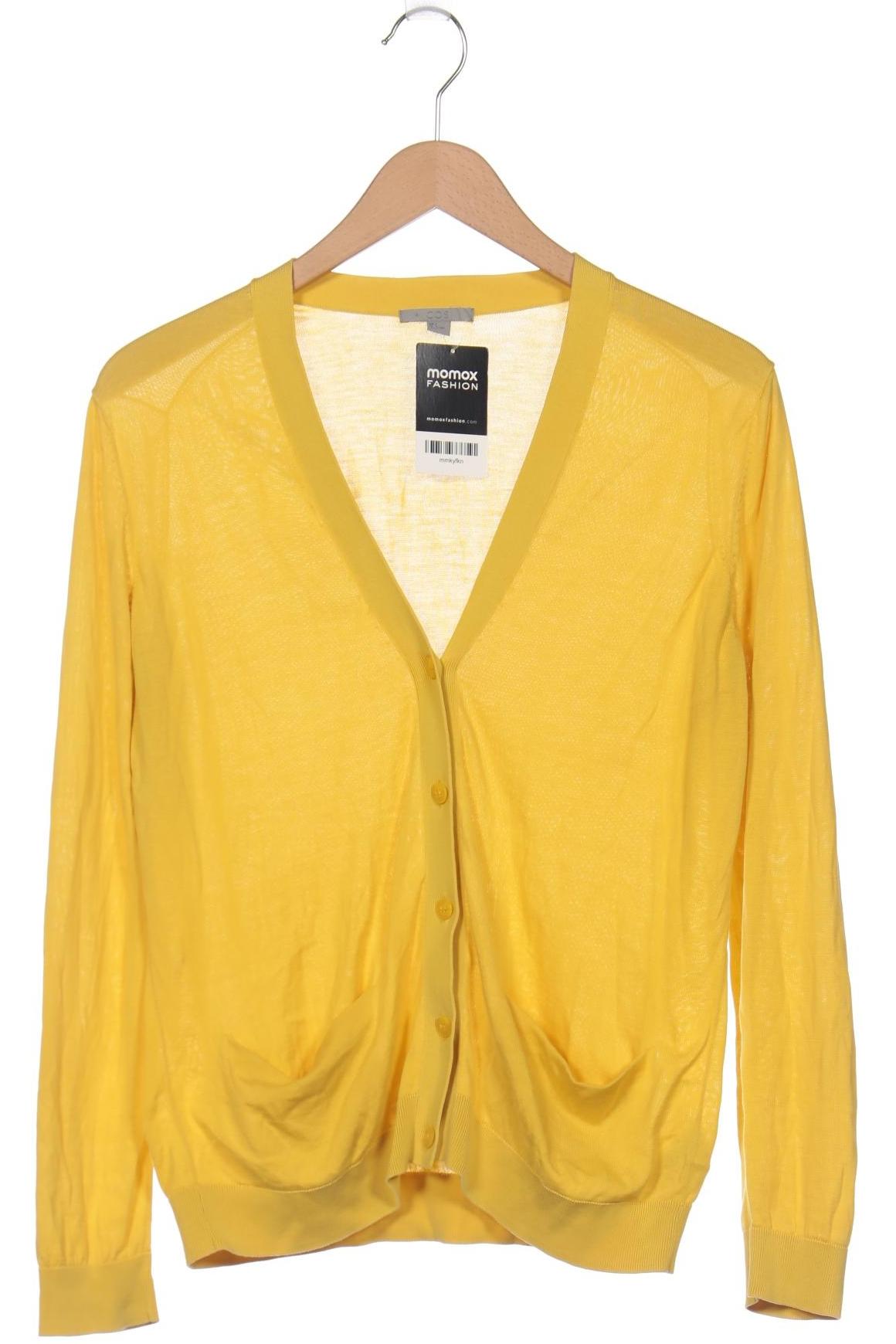 

COS Damen Strickjacke, gelb, Gr. 36