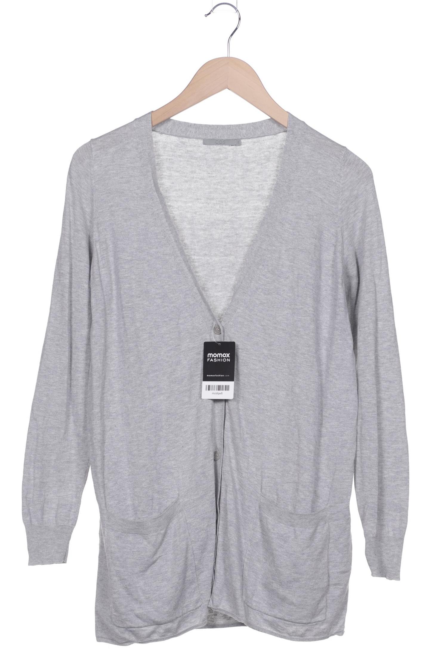 

COS Damen Strickjacke, grau, Gr. 34