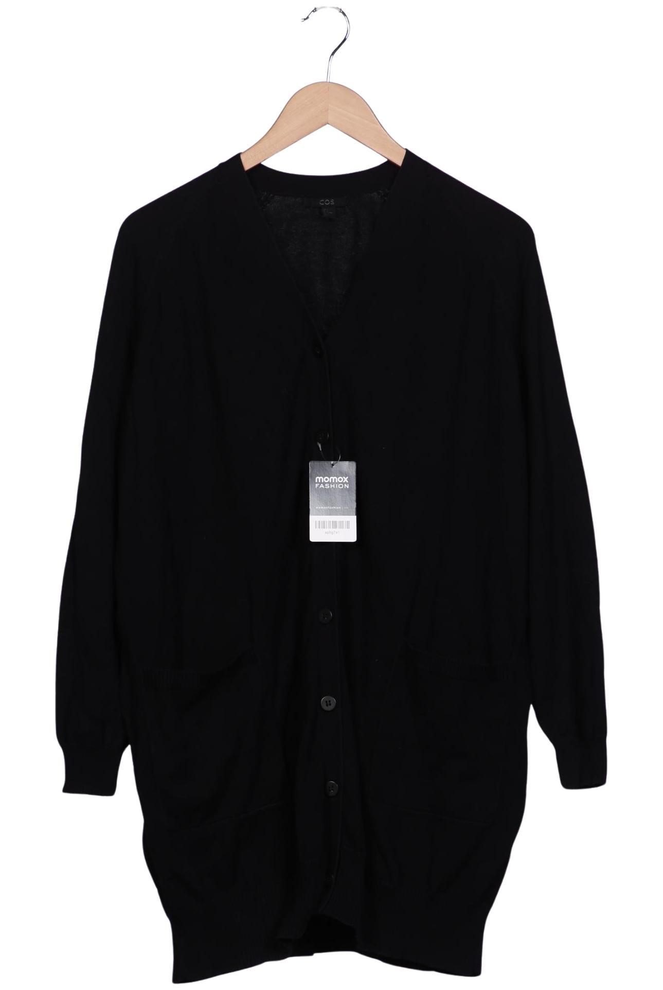 

COS Damen Strickjacke, schwarz, Gr. 36