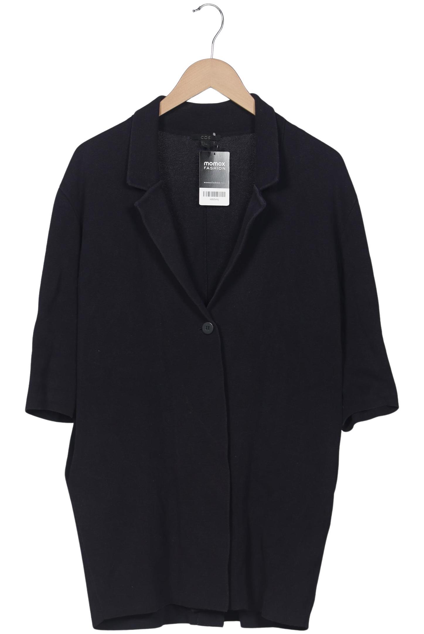 

COS Damen Strickjacke, marineblau, Gr. 36