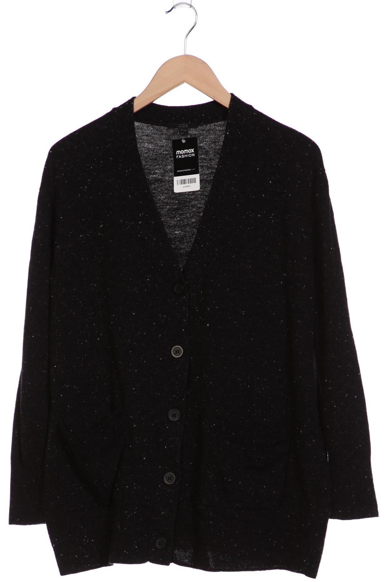 

COS Damen Strickjacke, schwarz, Gr. 36