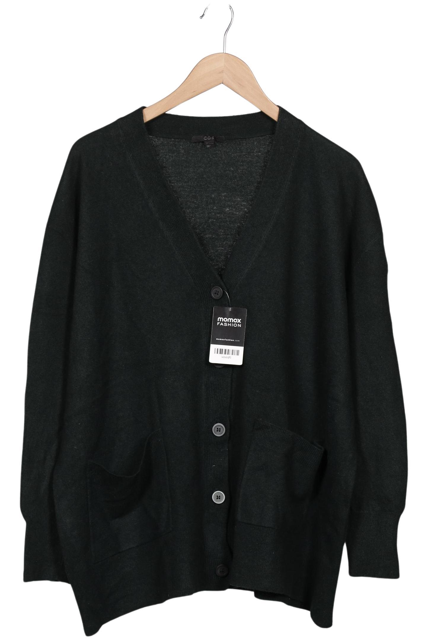 

COS Damen Strickjacke, grün, Gr. 42