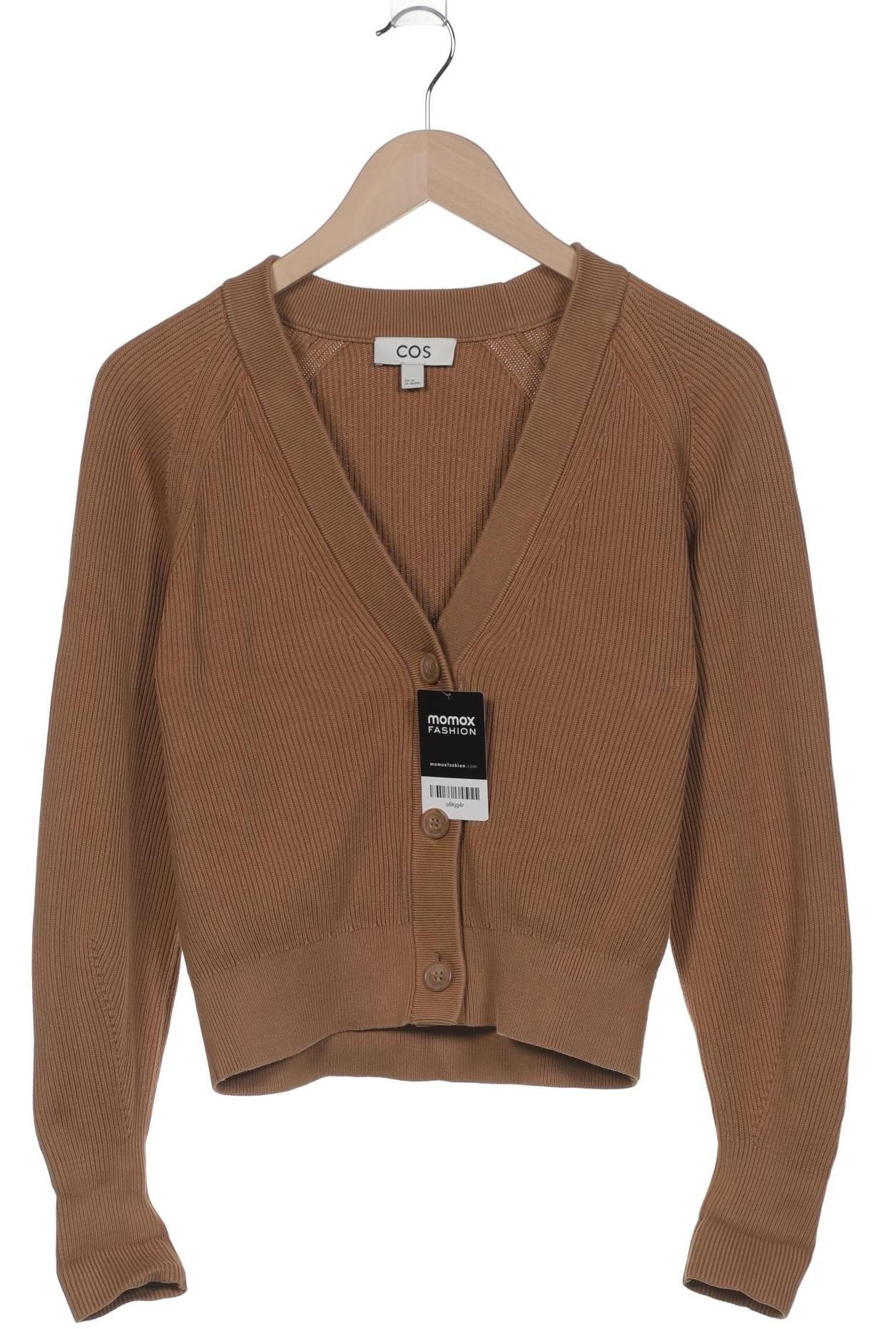 

COS Damen Strickjacke, braun, Gr. 34