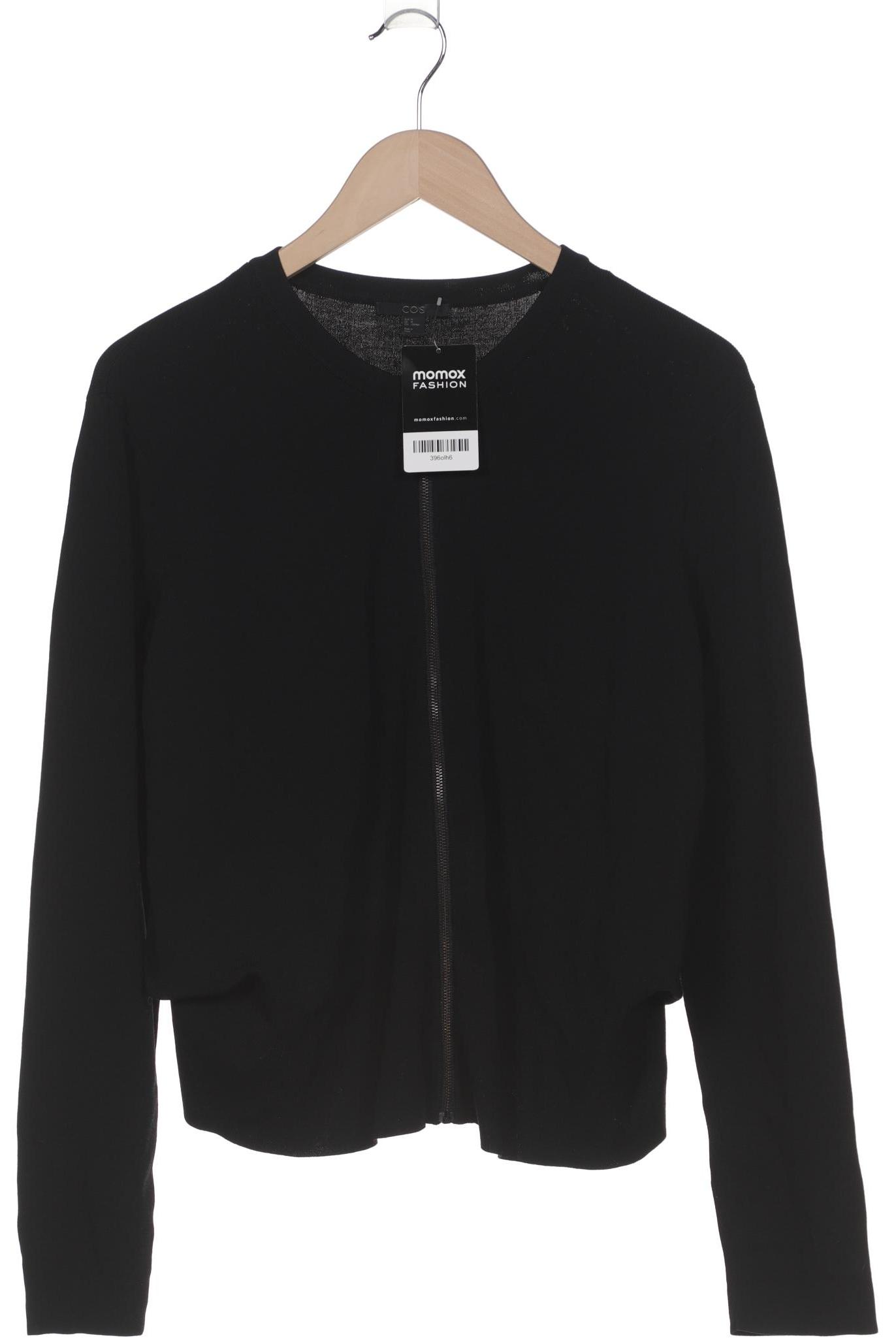 

COS Damen Strickjacke, schwarz, Gr. 38