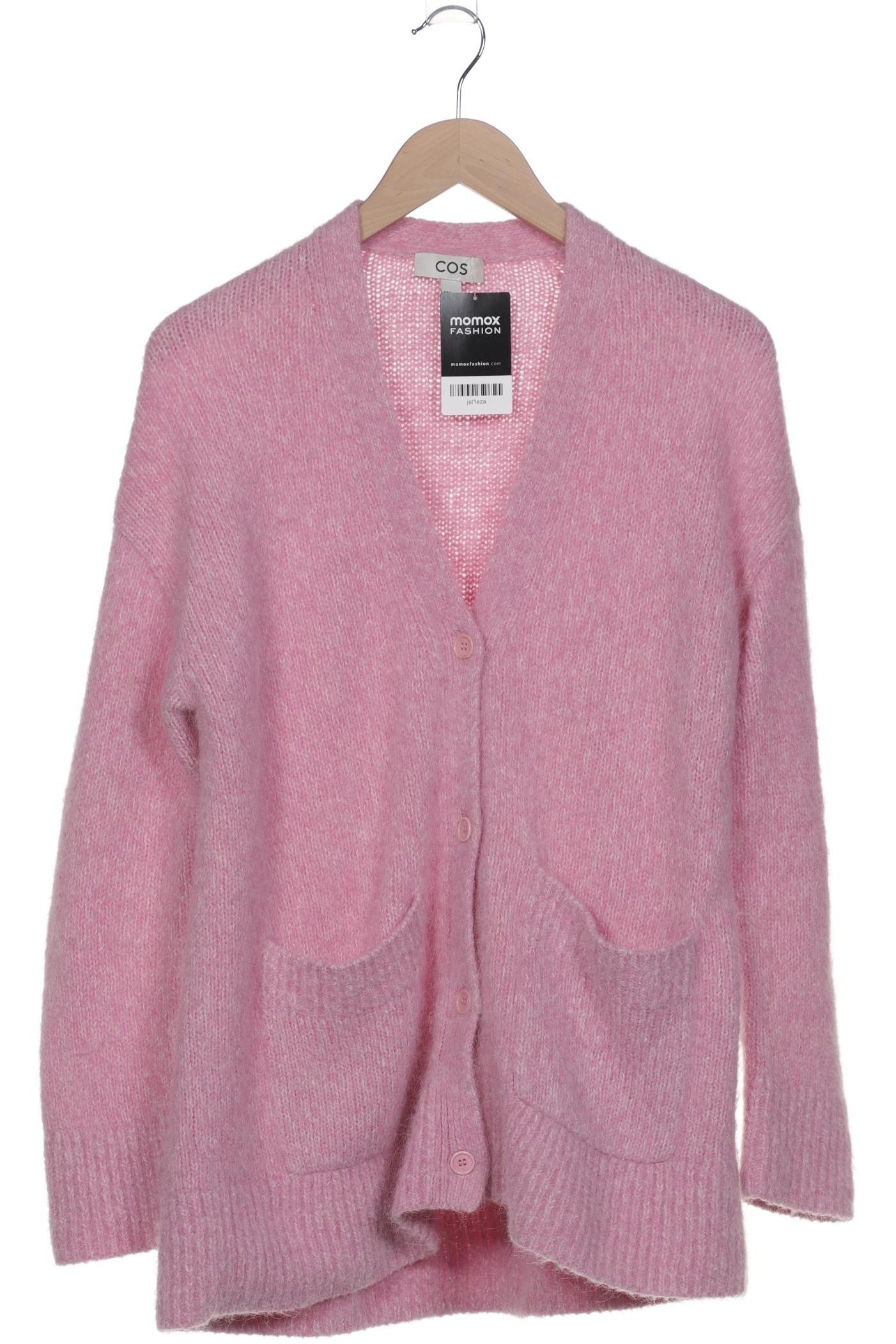 

COS Damen Strickjacke, pink, Gr. 36