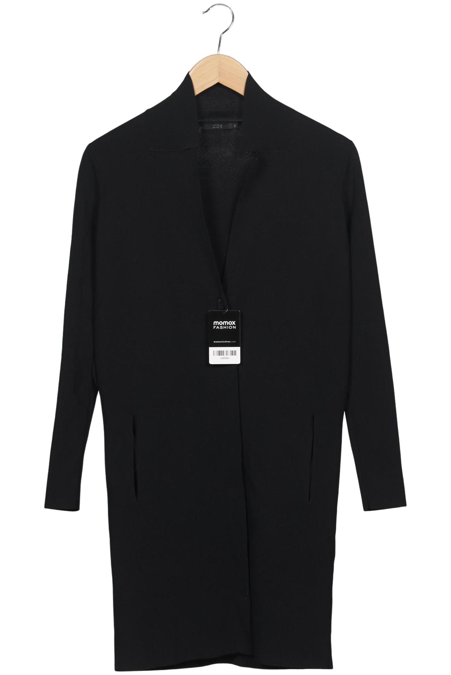 

COS Damen Strickjacke, schwarz, Gr. 34