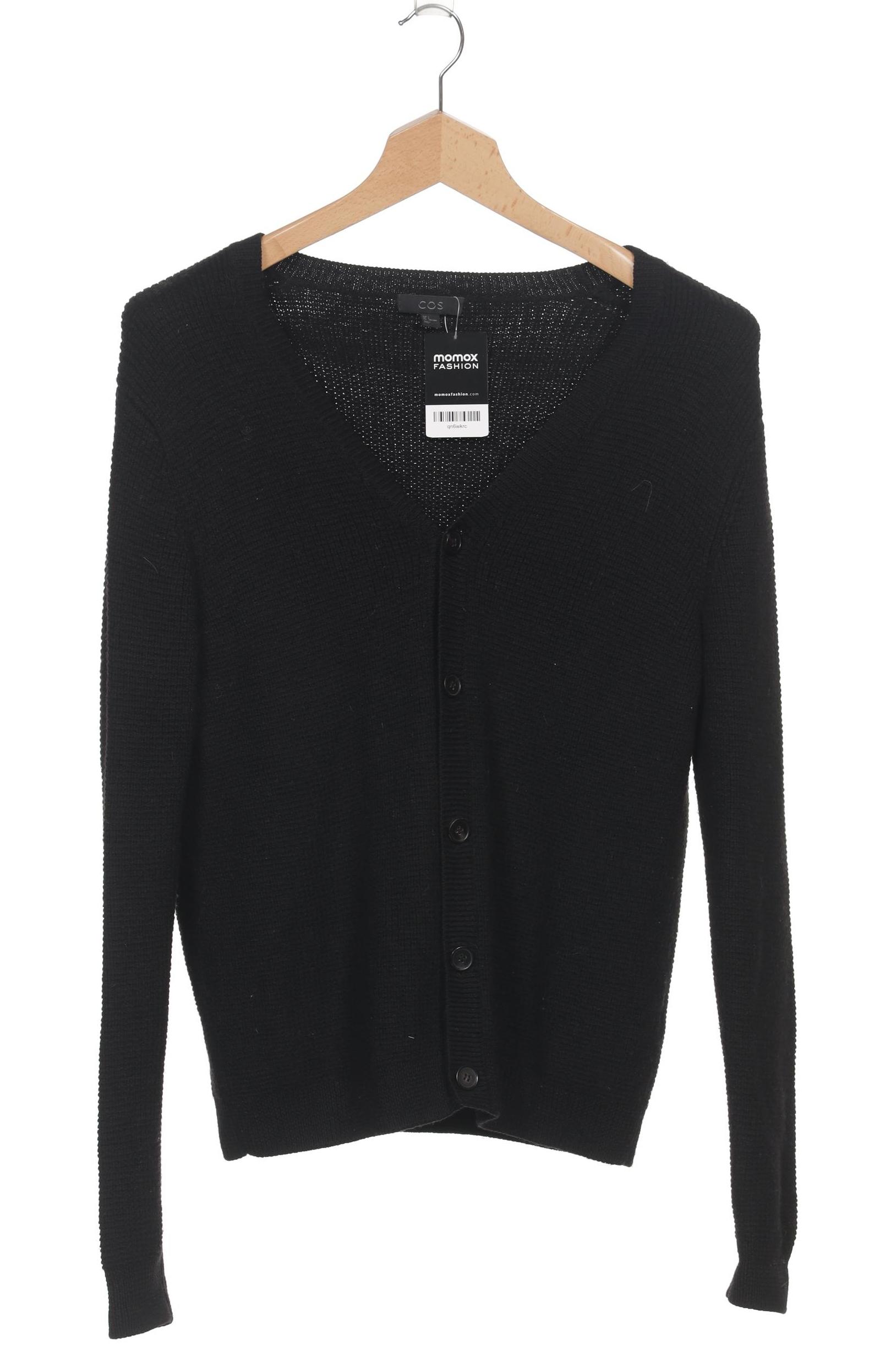 

COS Damen Strickjacke, schwarz, Gr. 42