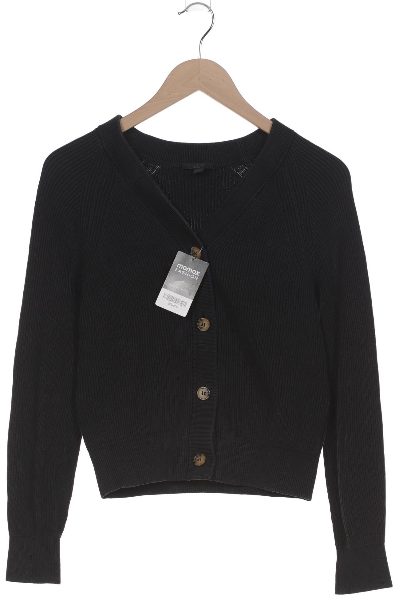 

COS Damen Strickjacke, schwarz, Gr. 34