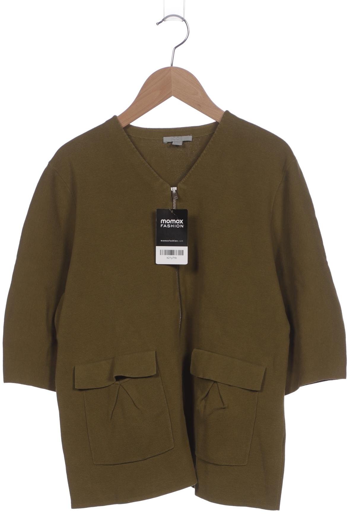 

COS Damen Strickjacke, grün, Gr. 38