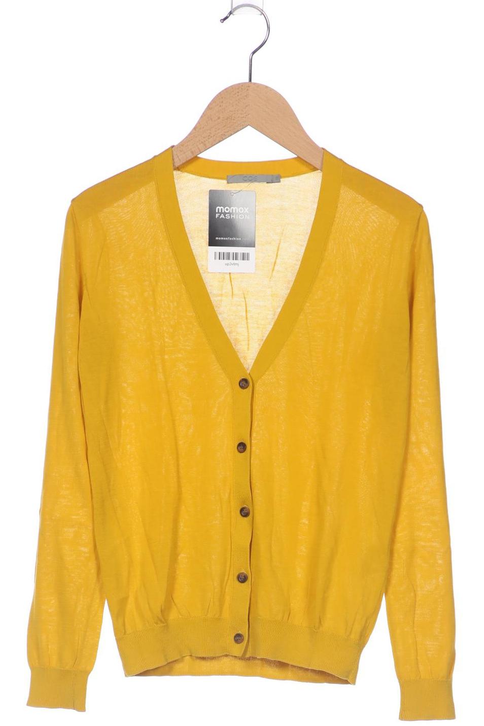 

COS Damen Strickjacke, gelb, Gr. 34