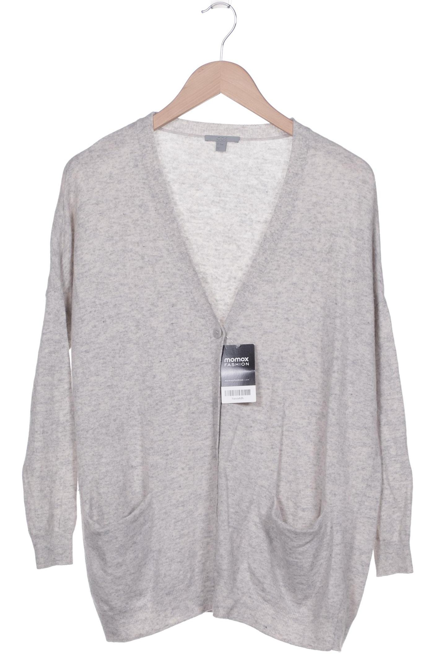 

COS Damen Strickjacke, grau, Gr. 34