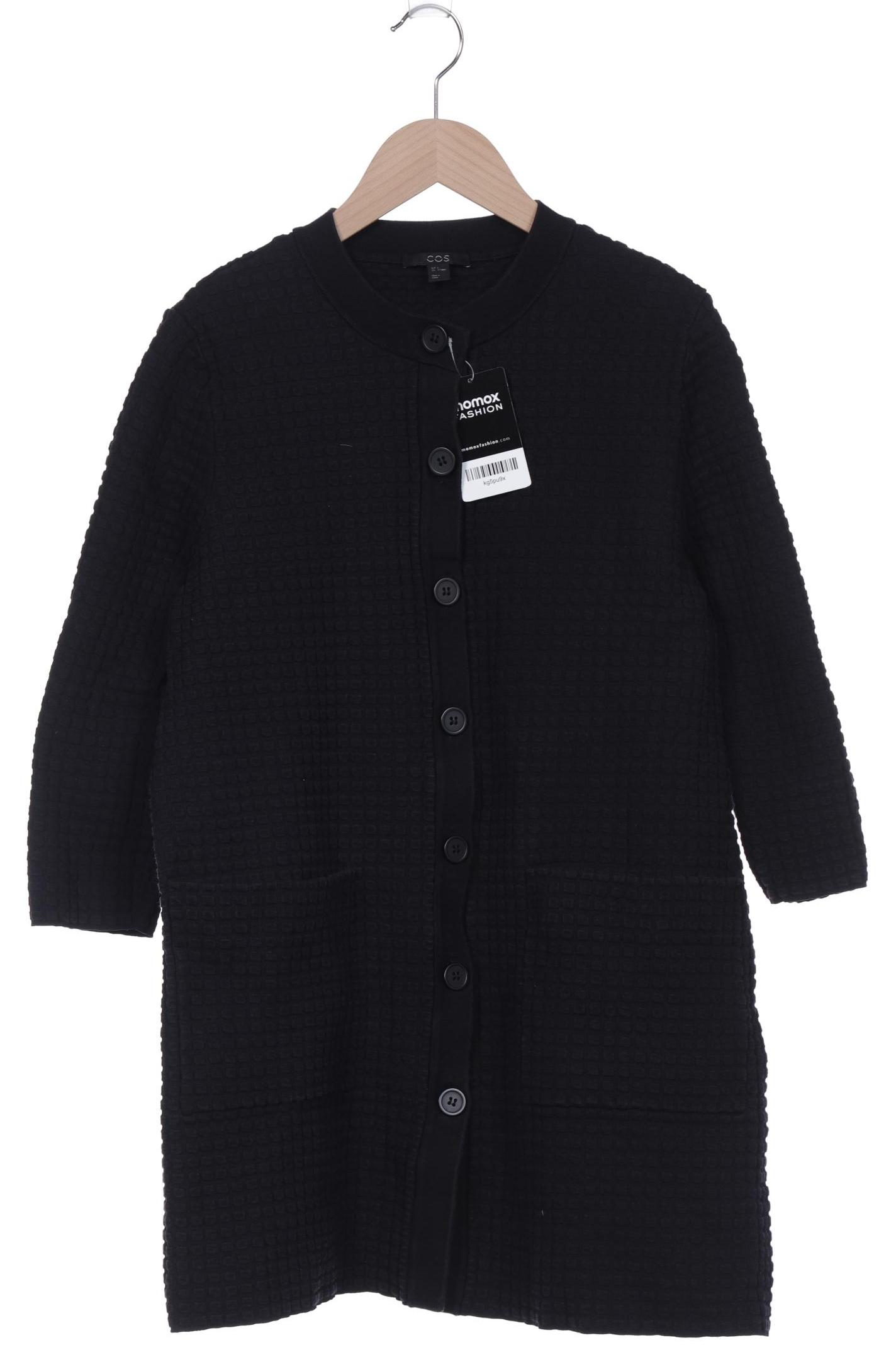 

COS Damen Strickjacke, schwarz, Gr. 36
