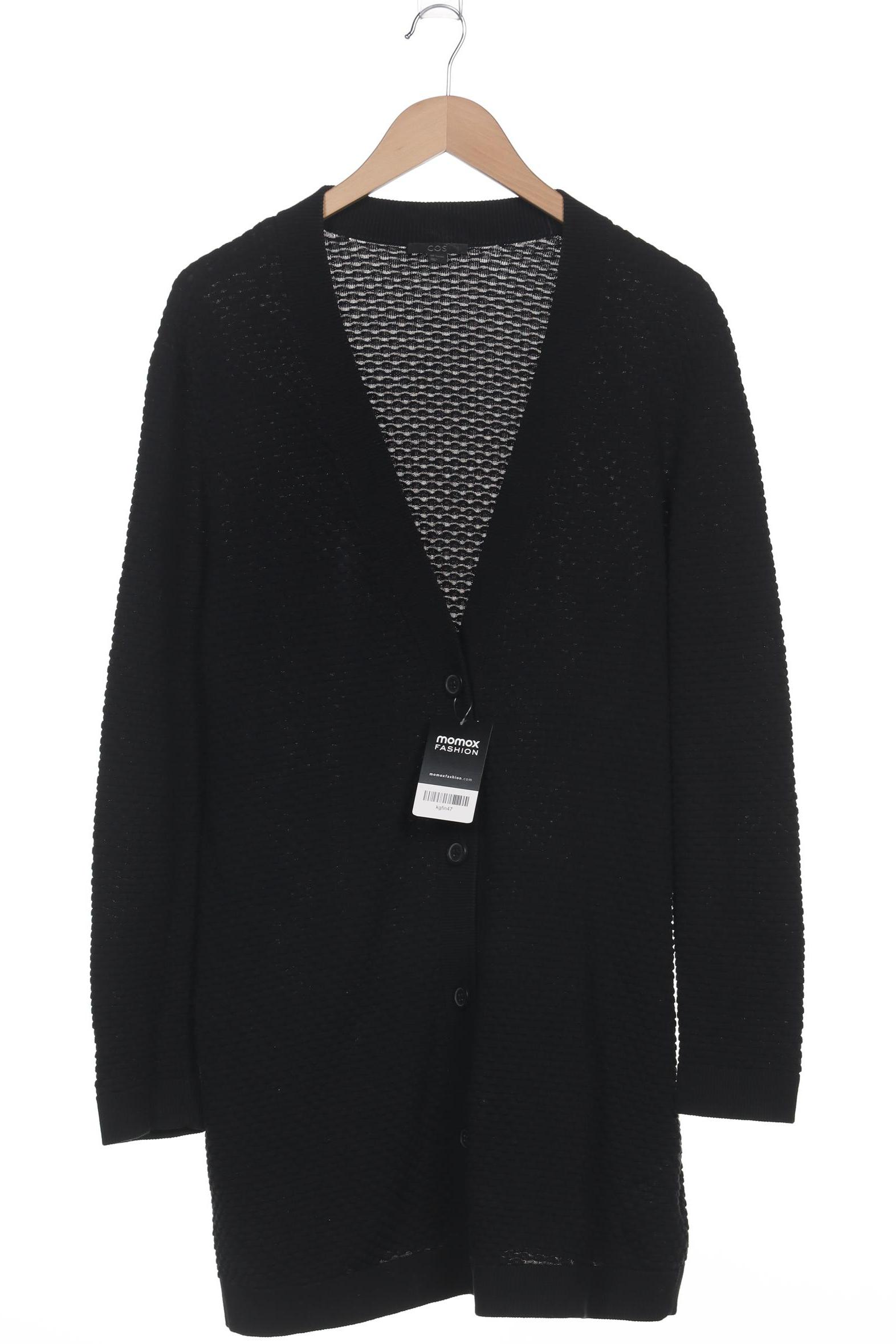 

COS Damen Strickjacke, schwarz, Gr. 42