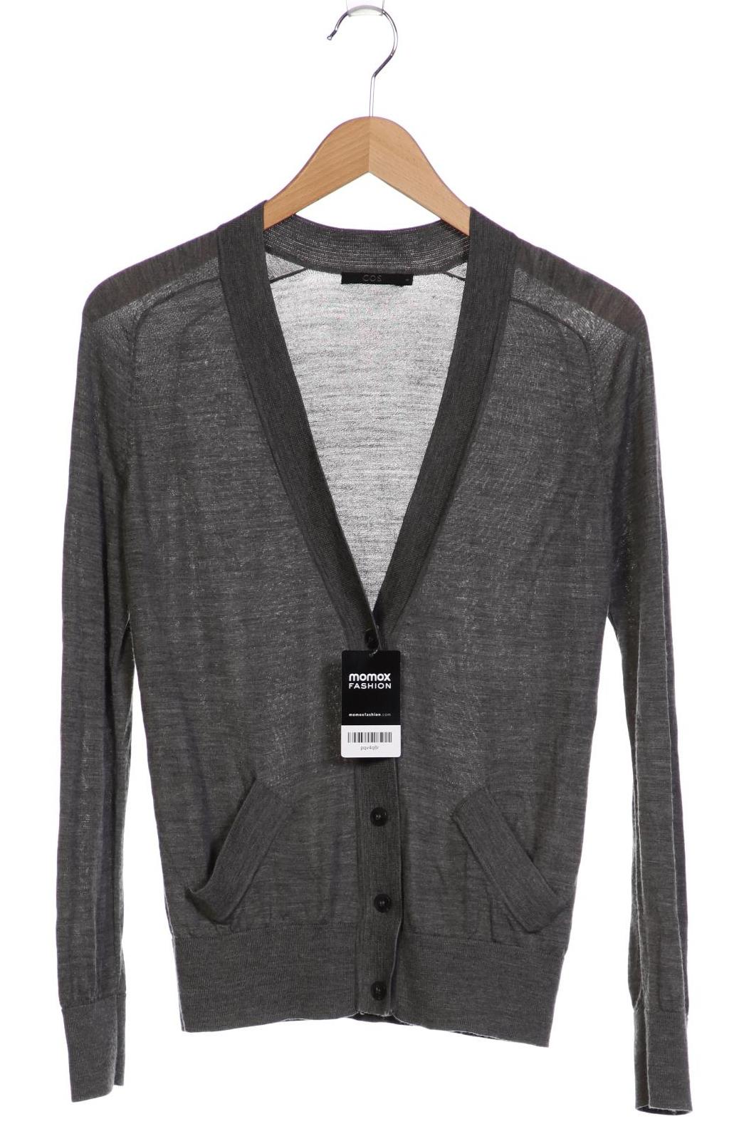 

COS Damen Strickjacke, grau, Gr. 36