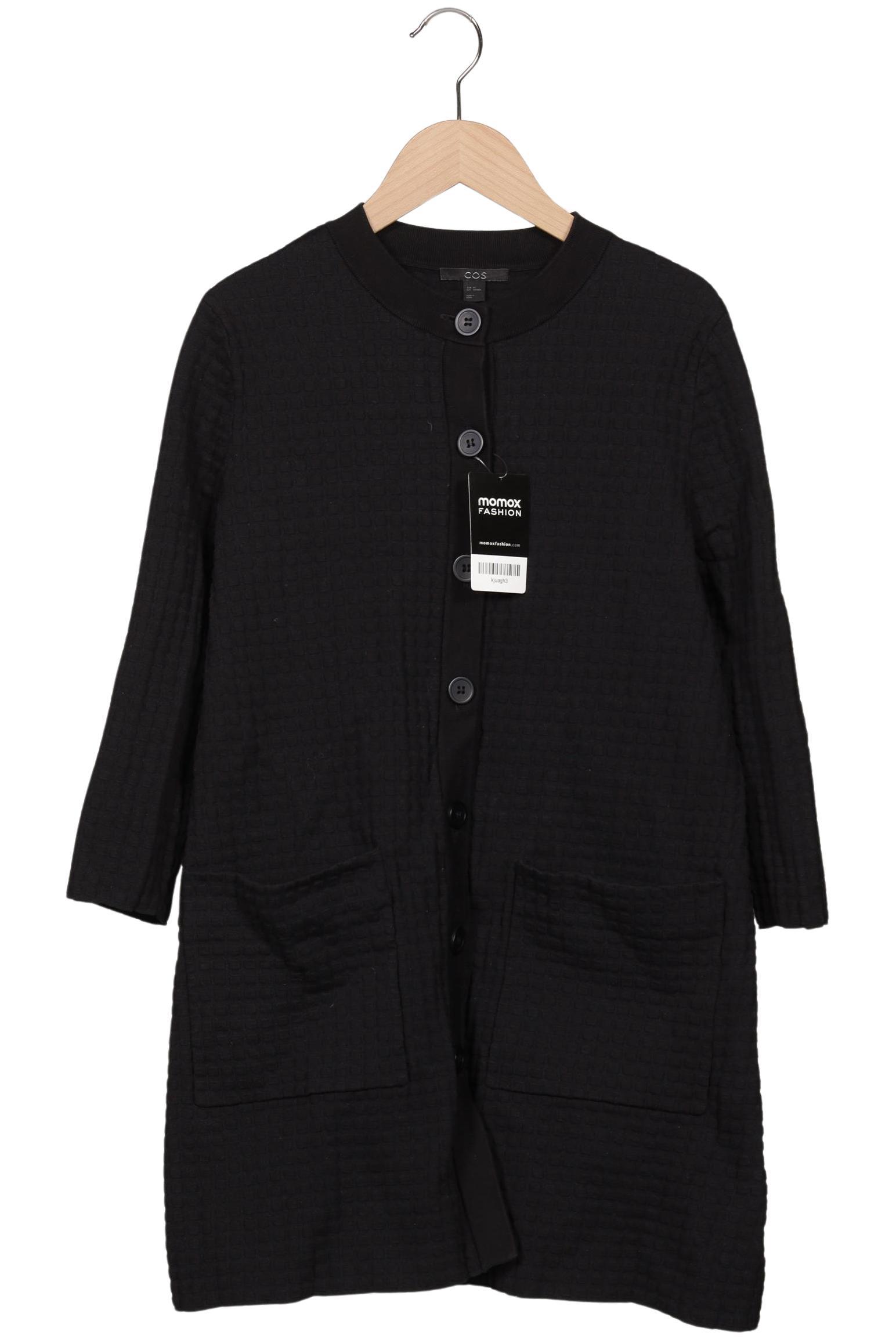 

COS Damen Strickjacke, schwarz, Gr. 34
