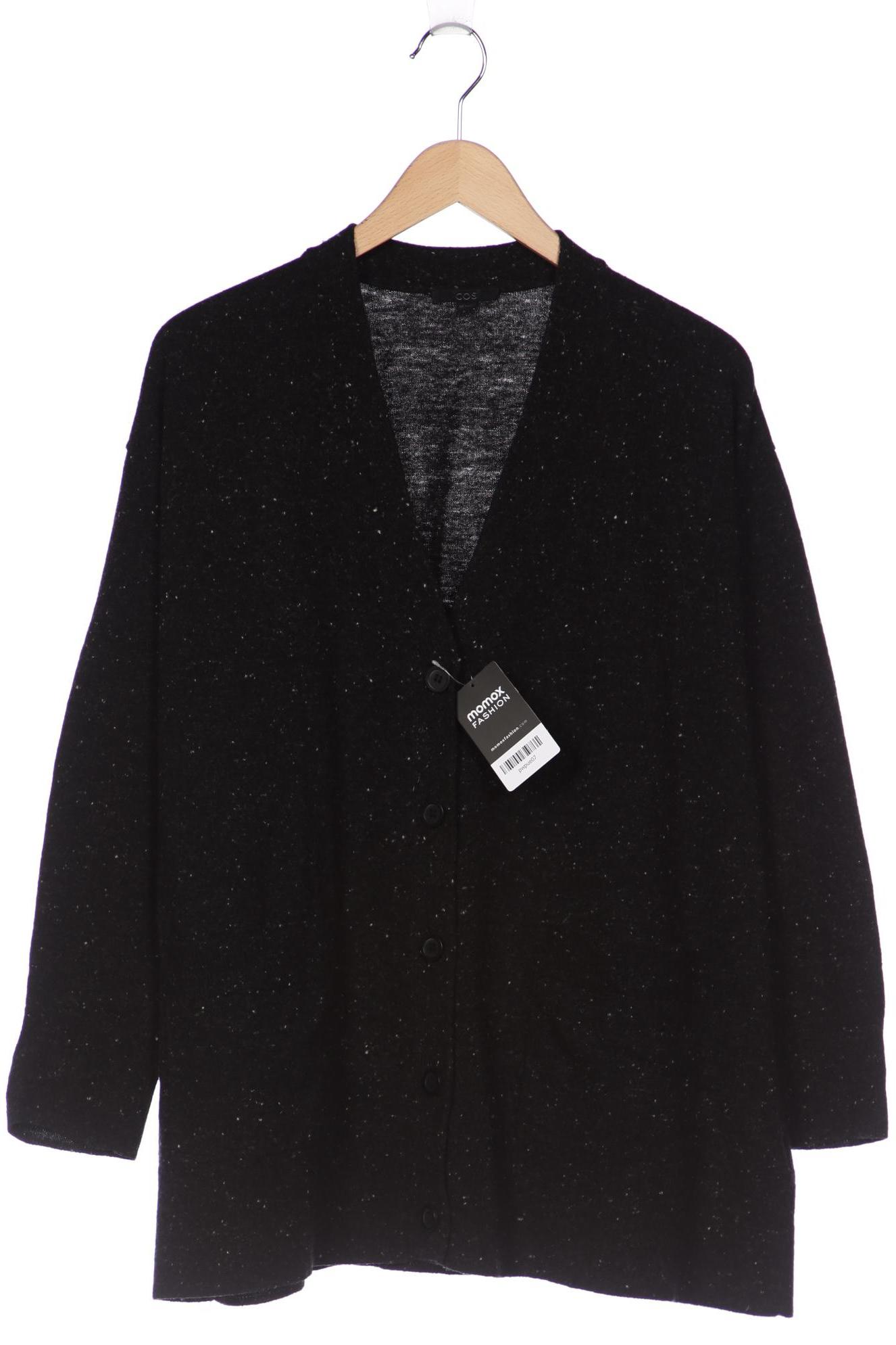 

COS Damen Strickjacke, schwarz, Gr. 42