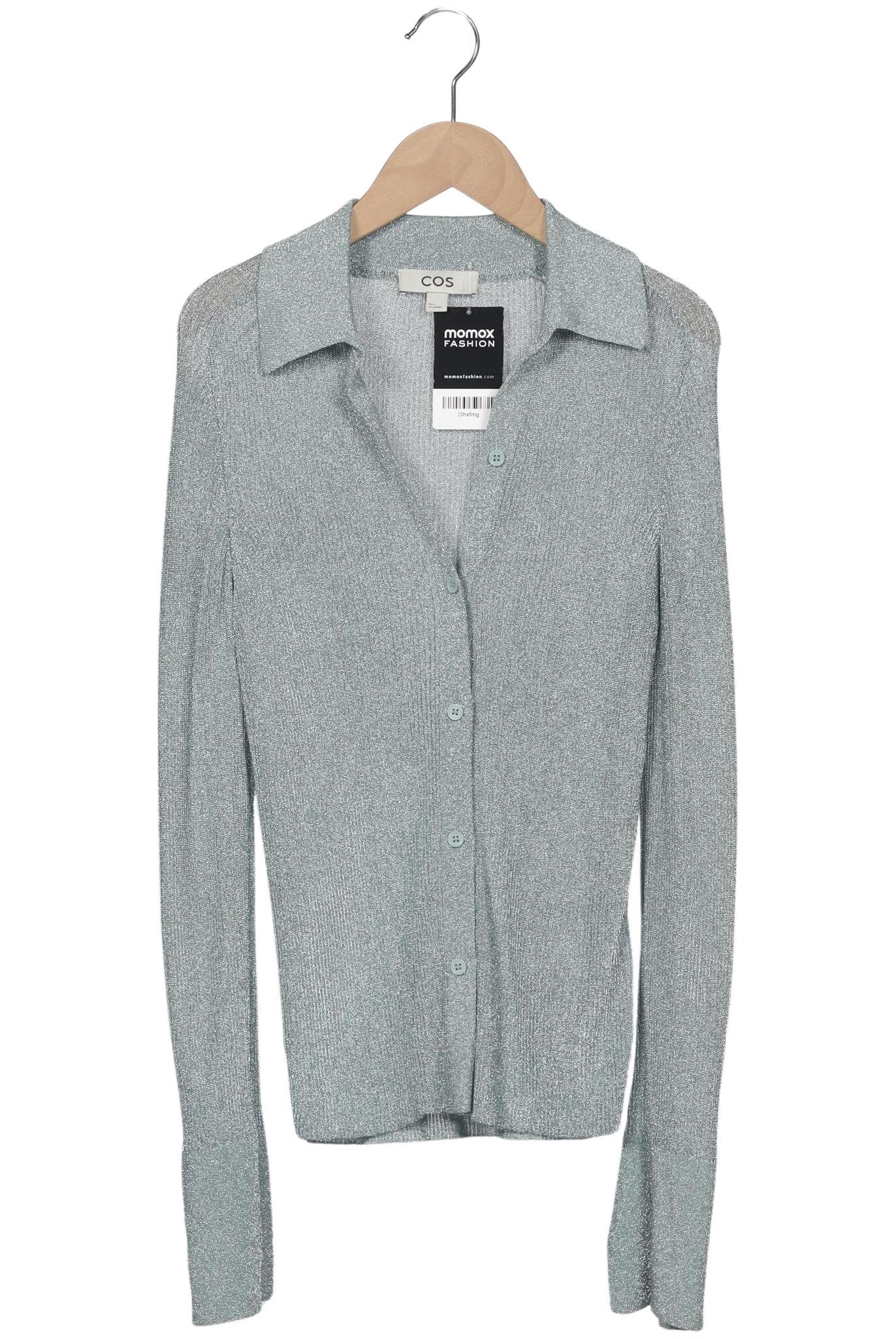

COS Damen Strickjacke, hellblau, Gr. 36