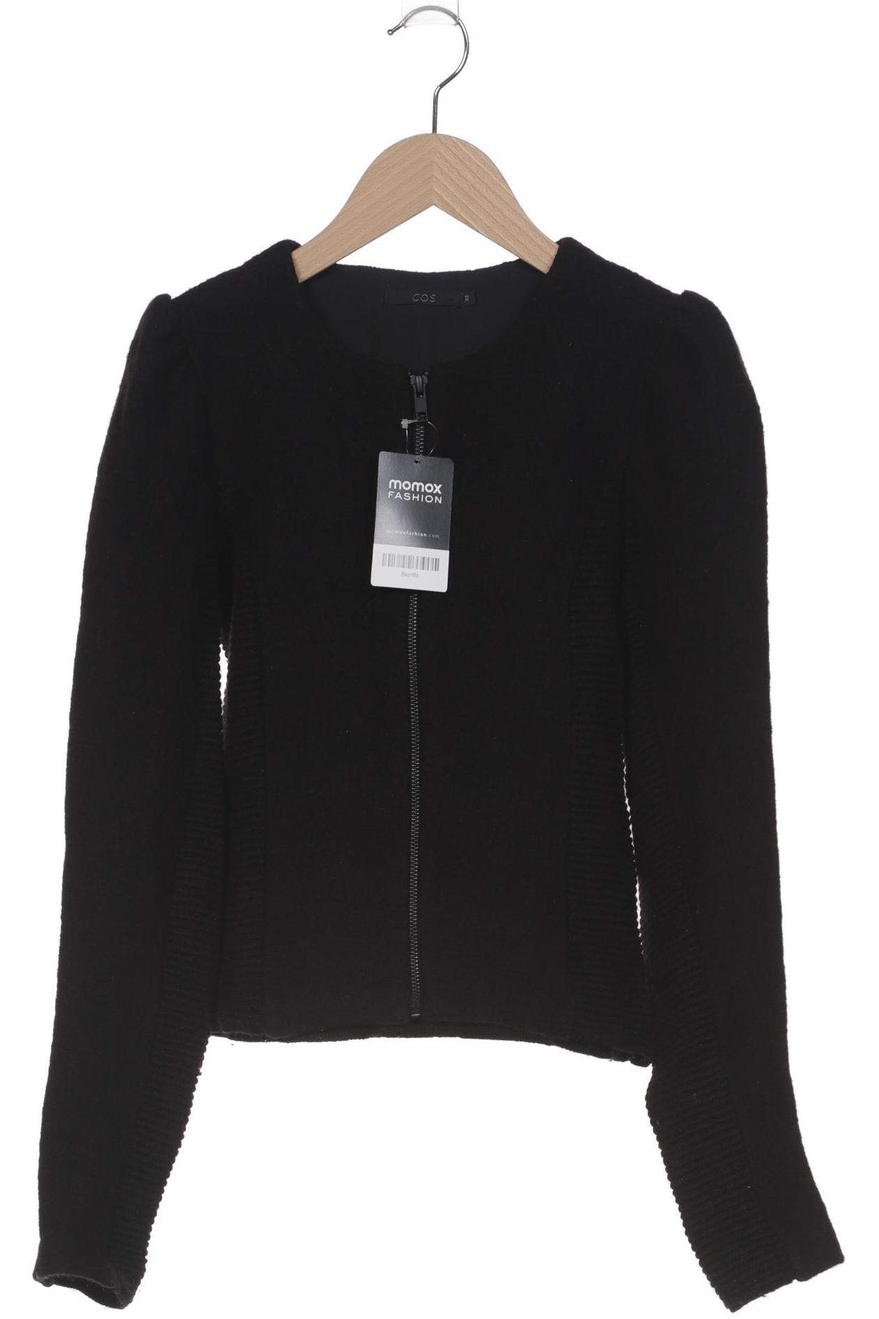 

COS Damen Strickjacke, schwarz, Gr. 34