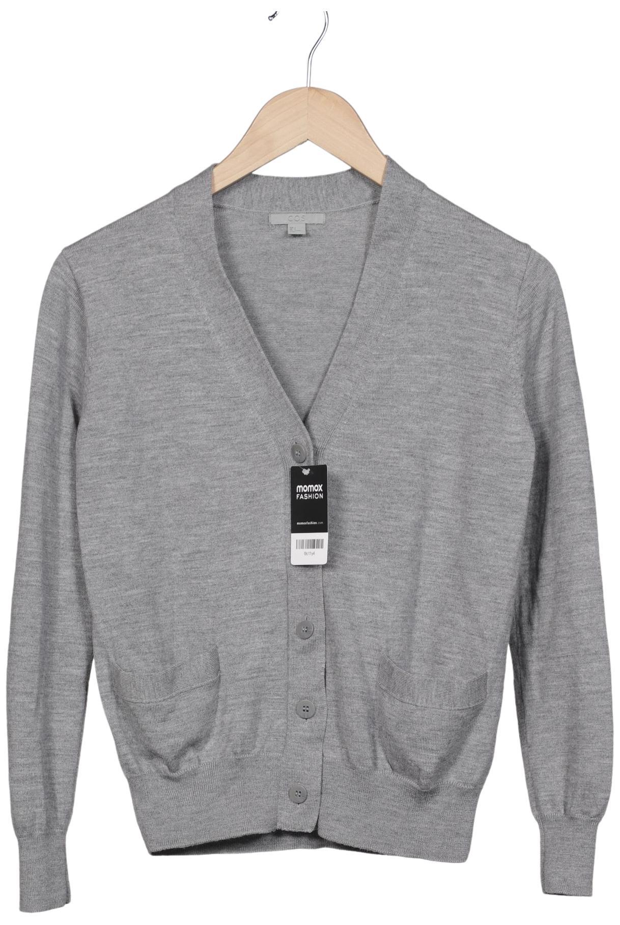 

COS Damen Strickjacke, grau, Gr. 36