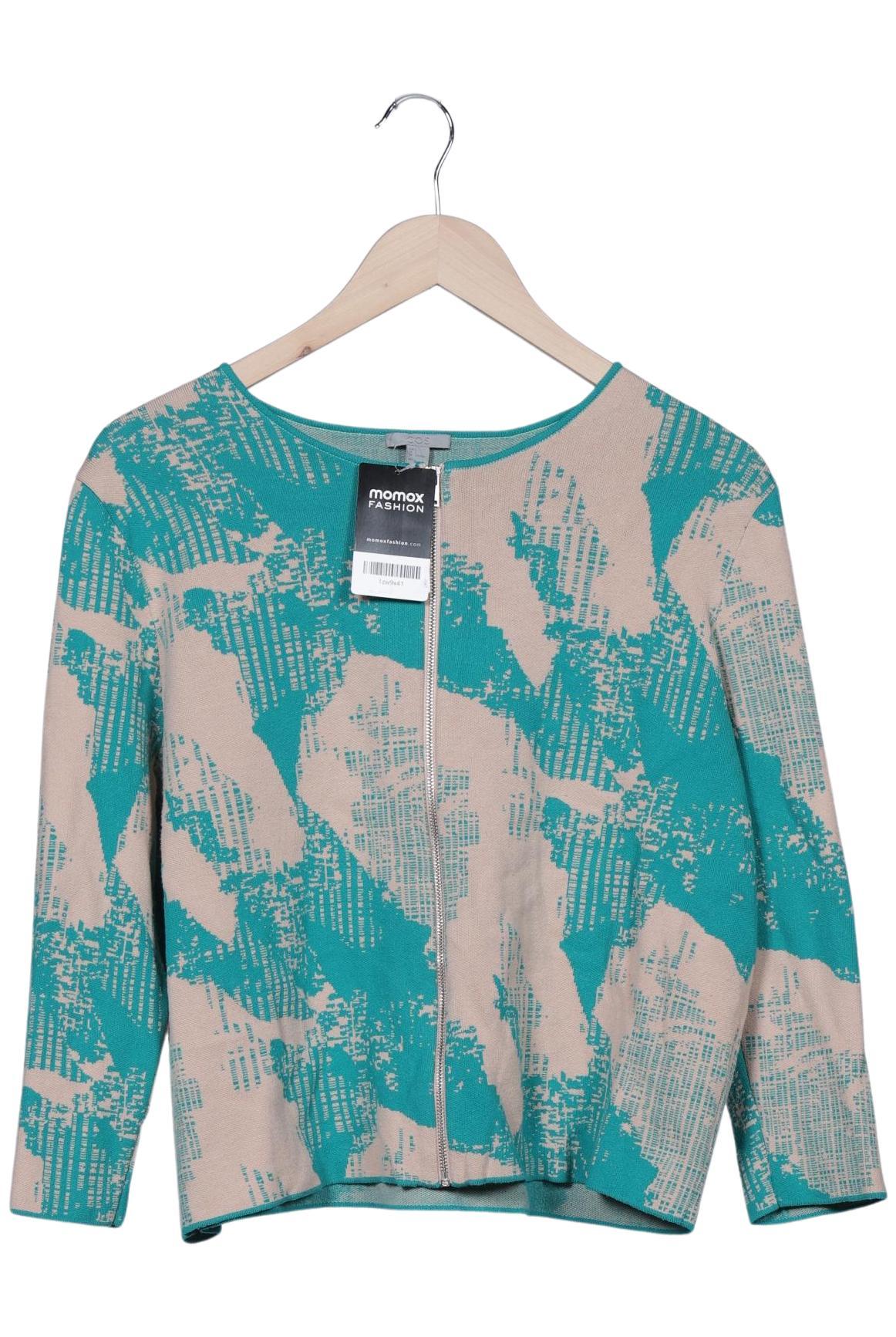 

COS Damen Strickjacke, türkis, Gr. 42